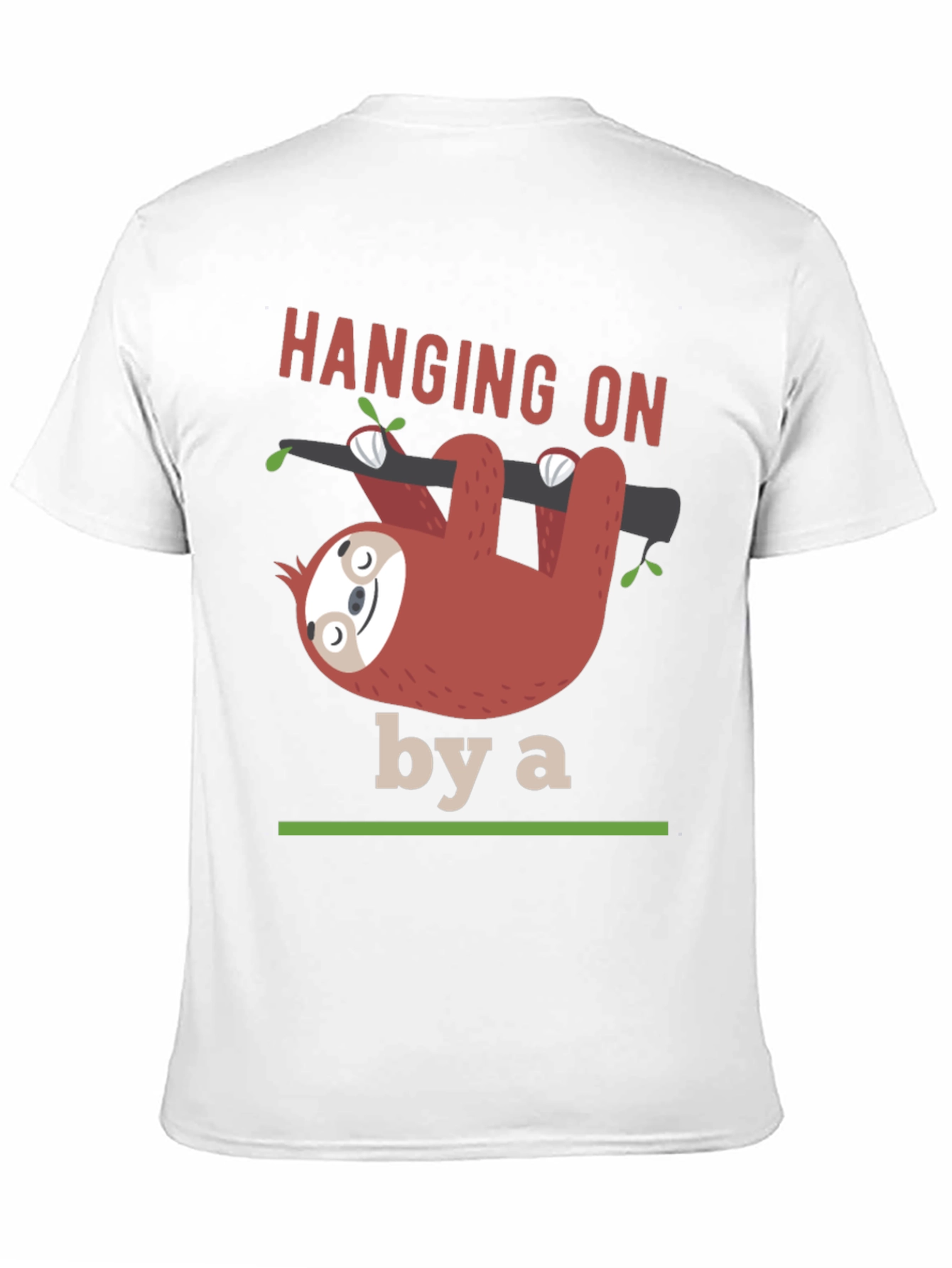 Hanging On Sloth T-Shirt