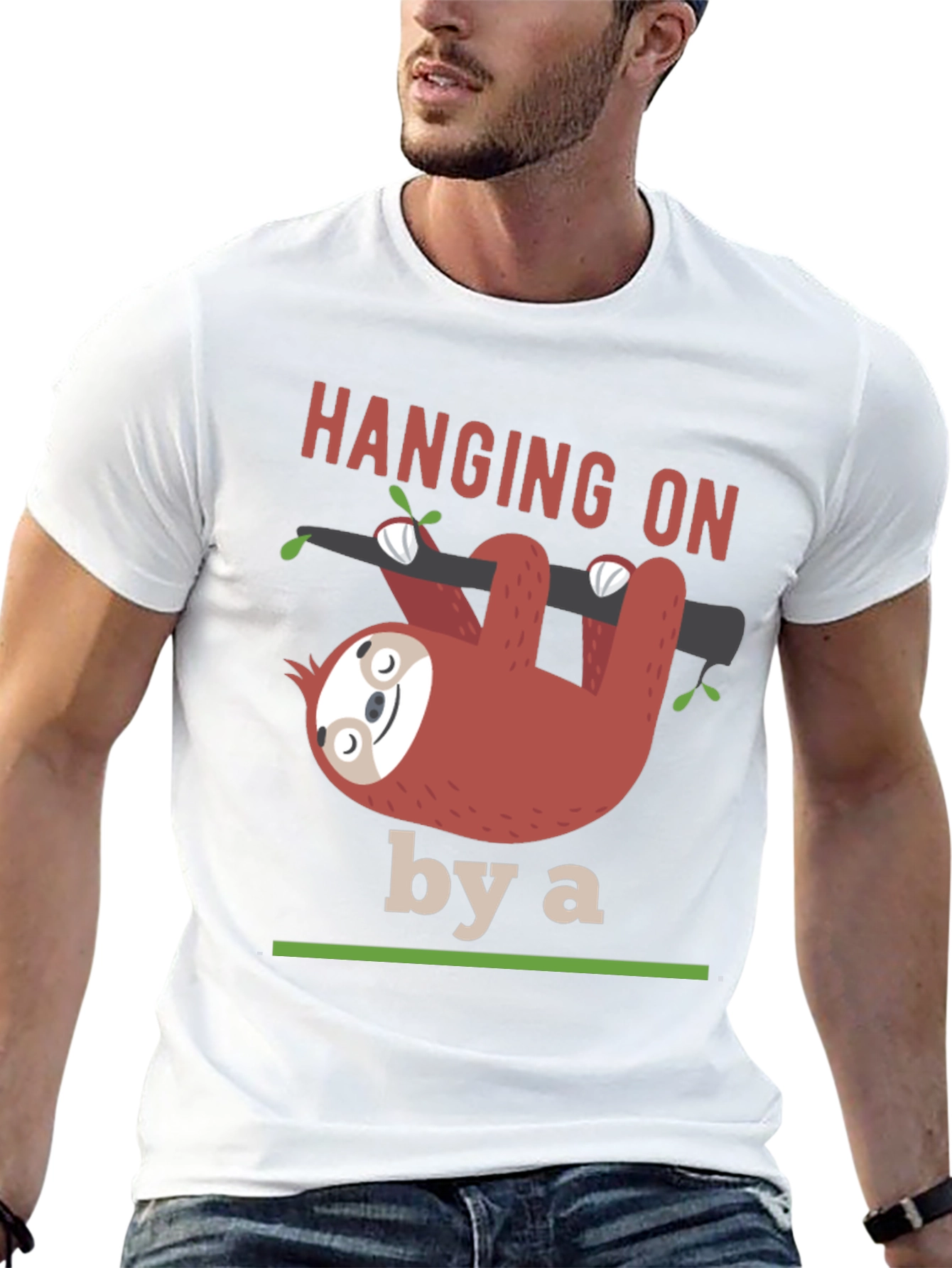 Hanging On Sloth T-Shirt