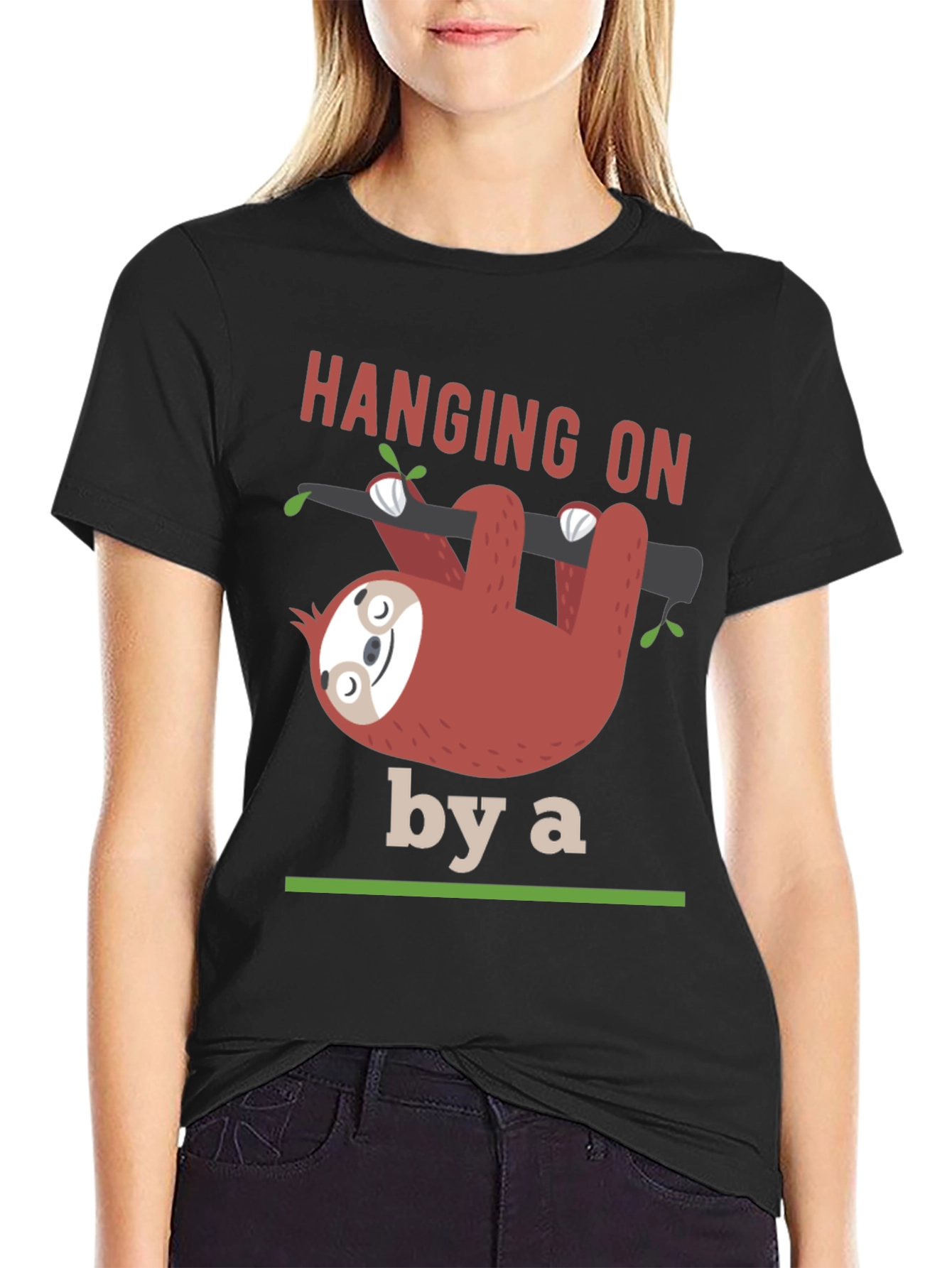 Hanging On Sloth T-Shirt