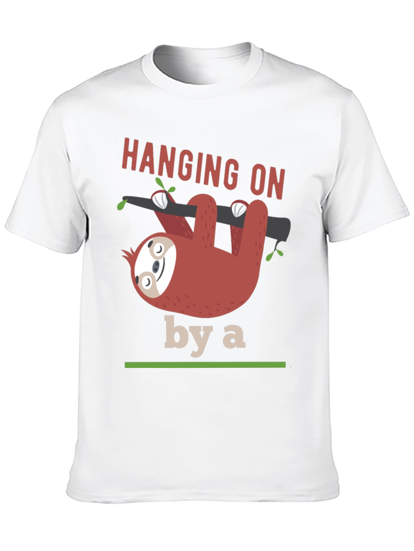 Hanging On Sloth T-Shirt