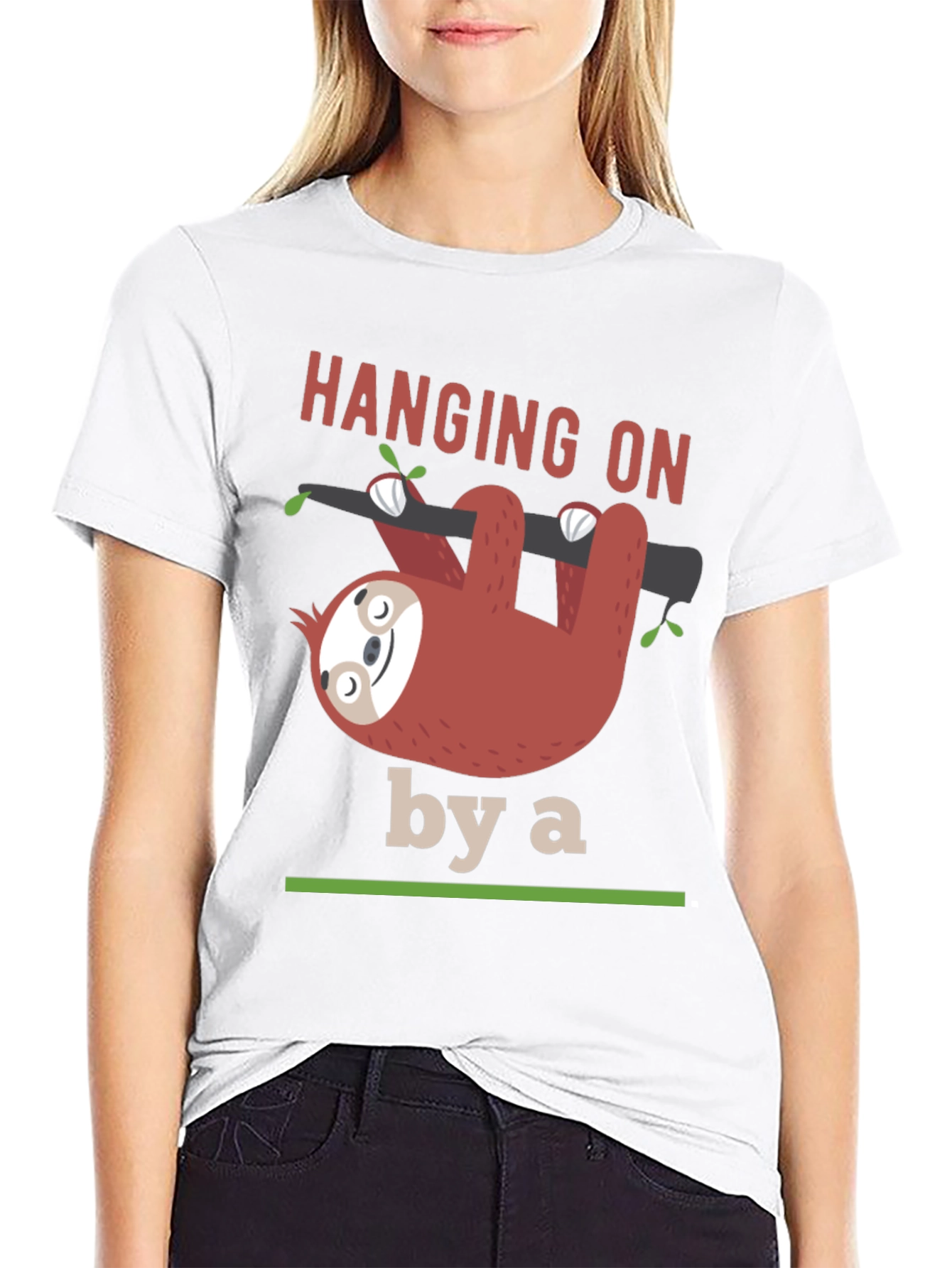 Hanging On Sloth T-Shirt