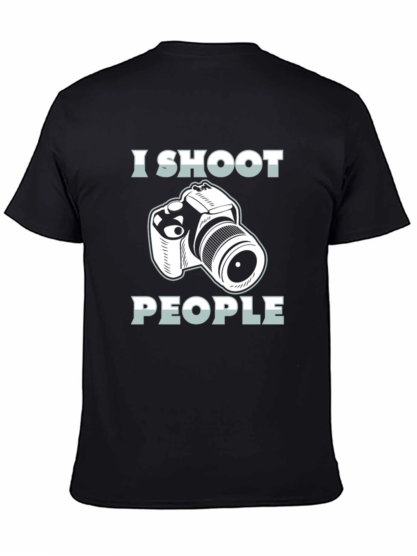 I Shoot People Camera Graphic T-Shirt
