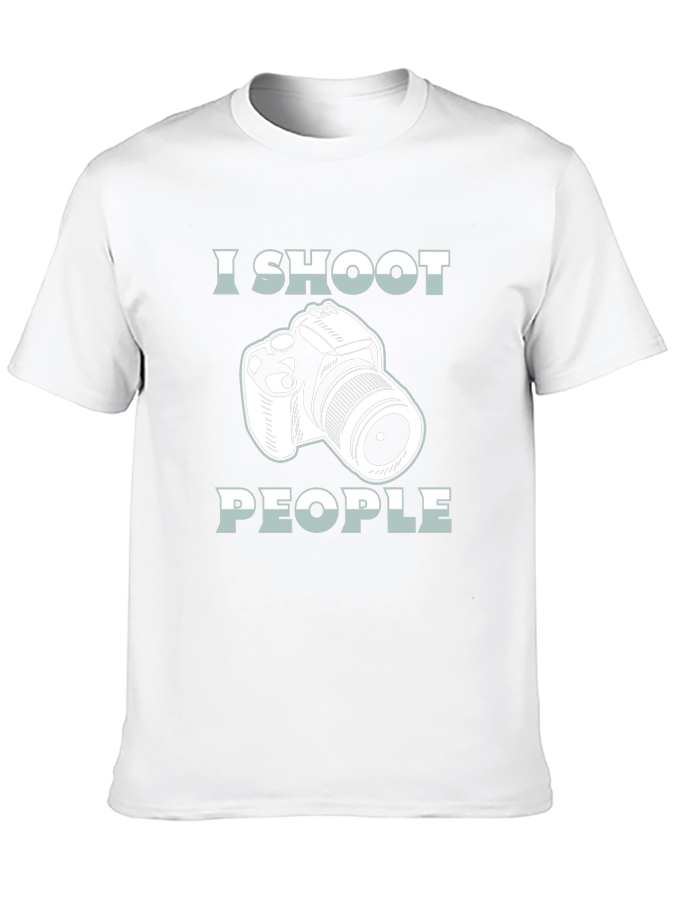 I Shoot People Camera Graphic T-Shirt