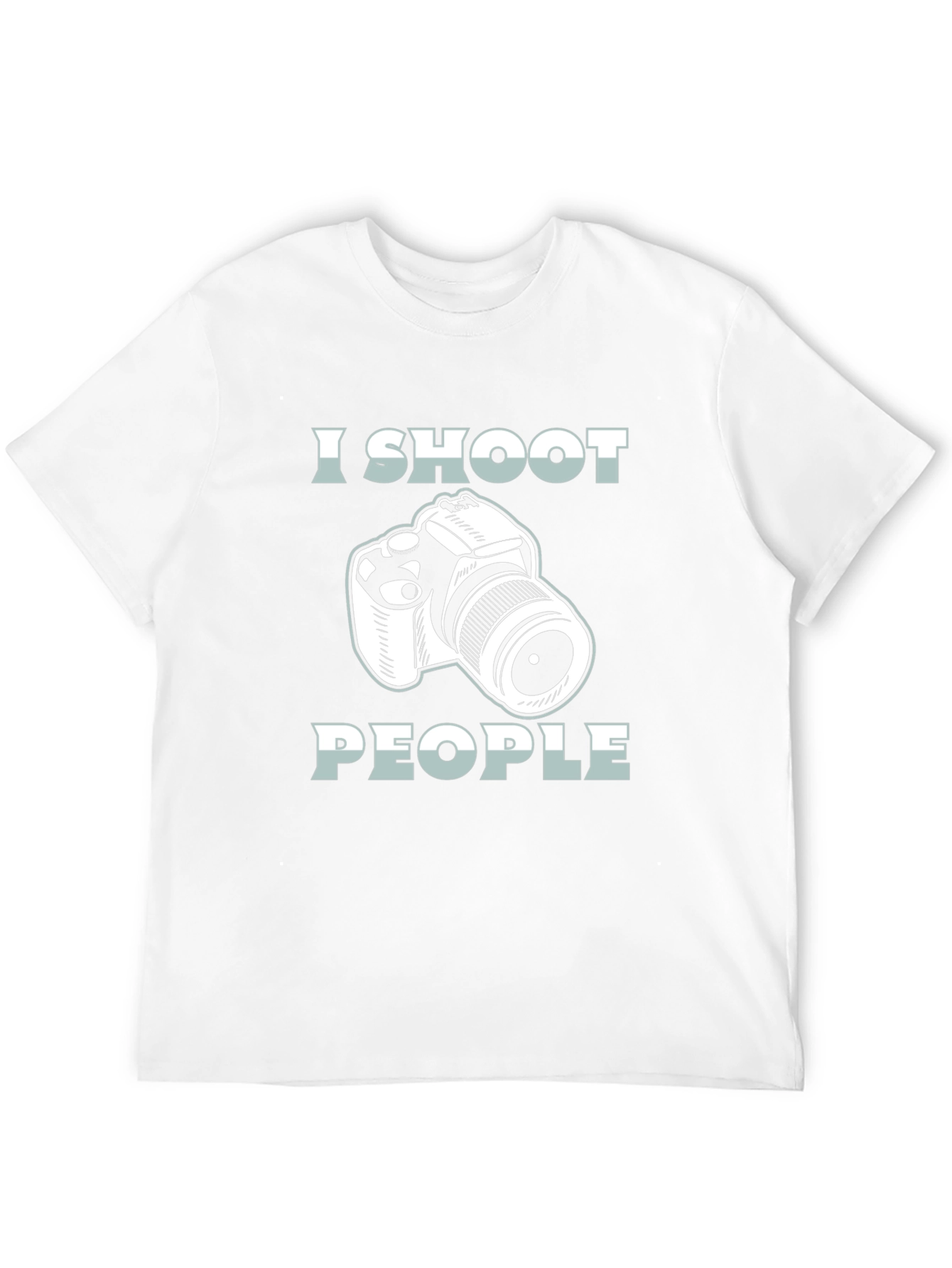 I Shoot People Camera Graphic T-Shirt