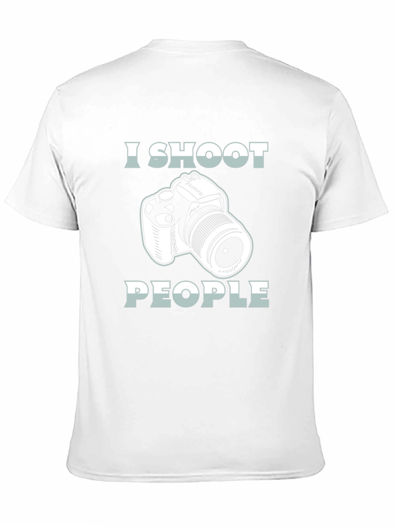 I Shoot People Camera Graphic T-Shirt