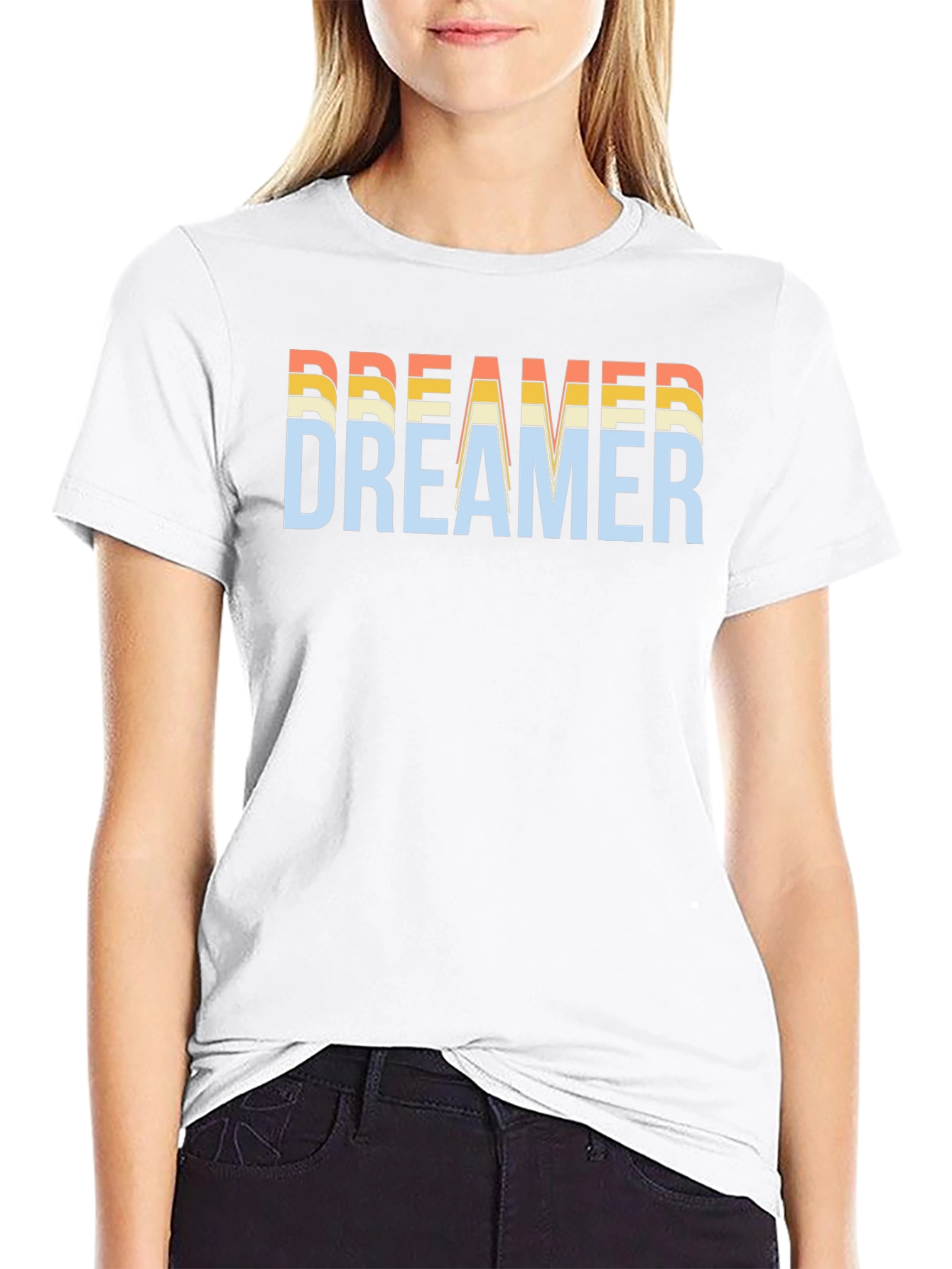 Dreamer Retro Style Graphic T-Shirt