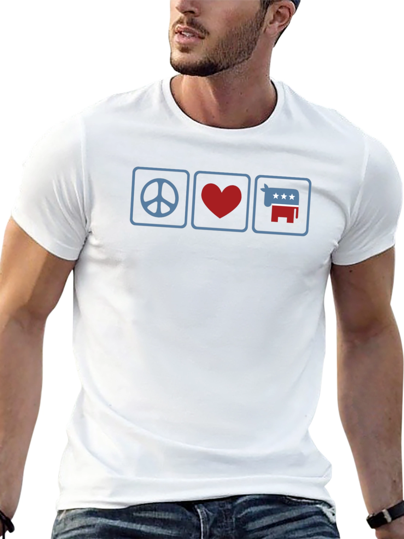 Peace Love GOP T-Shirt