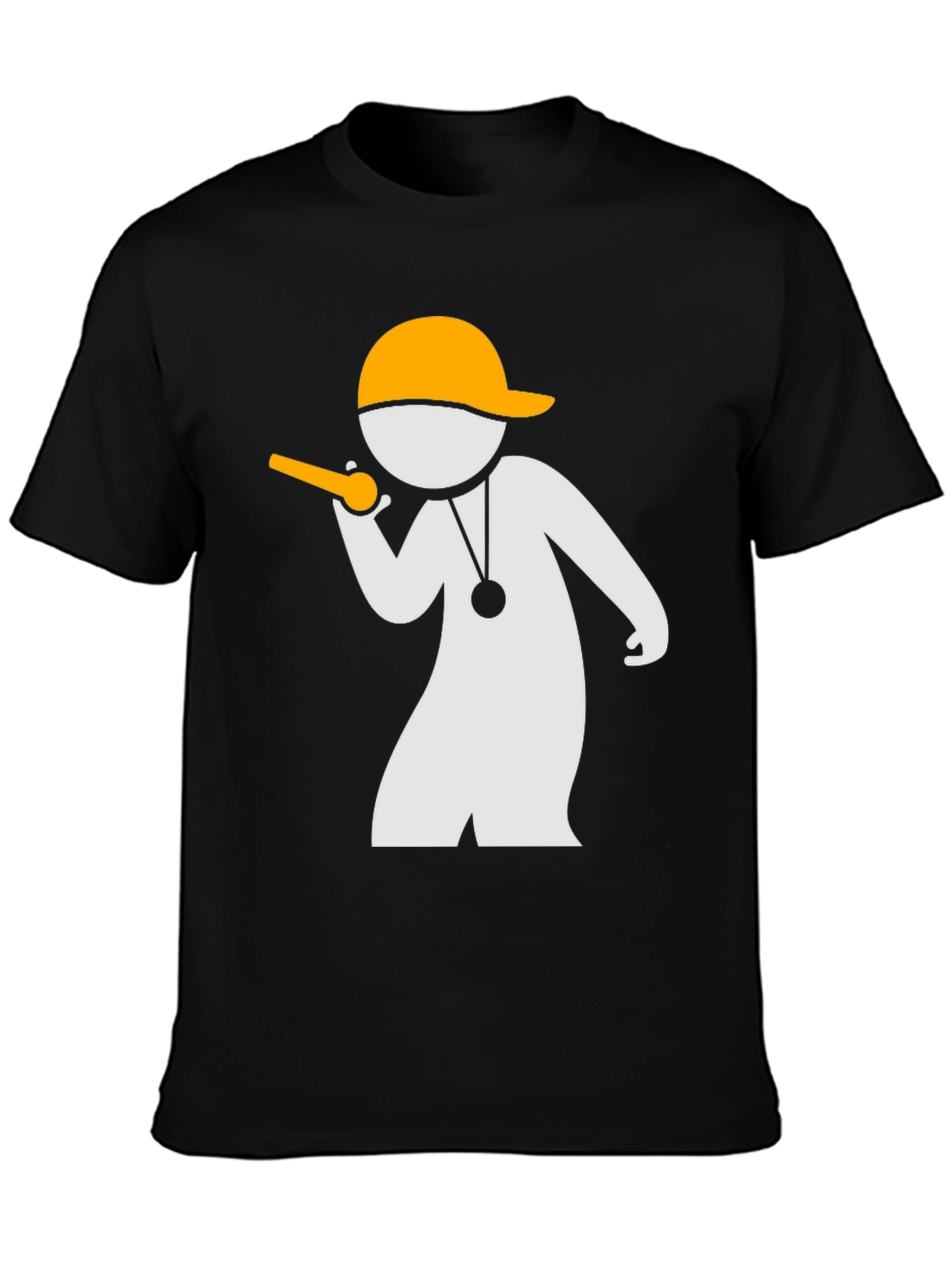 Coach Stick Figure Black T-Shirt