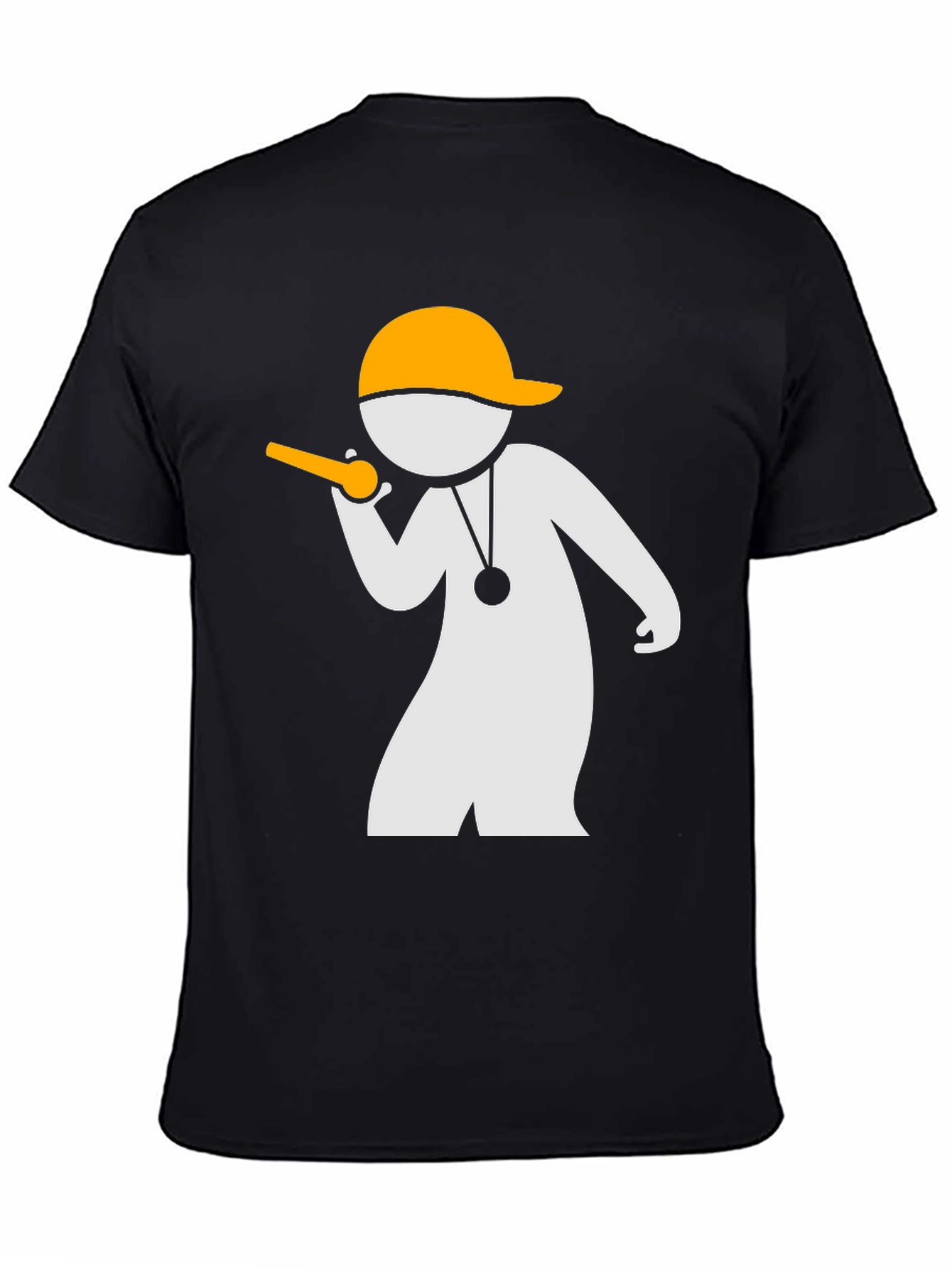 Coach Stick Figure Black T-Shirt
