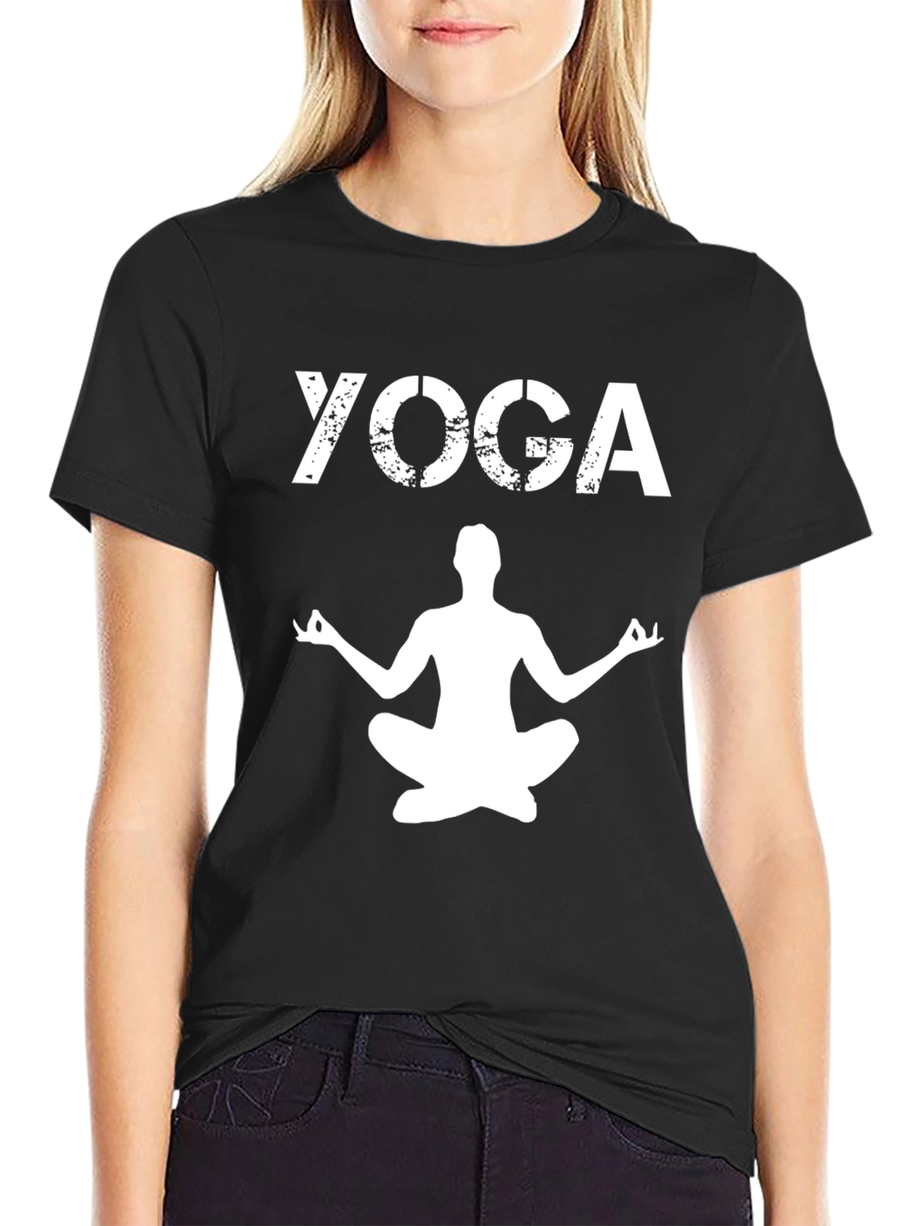 Yoga Pose T-Shirt - Relax & Meditate