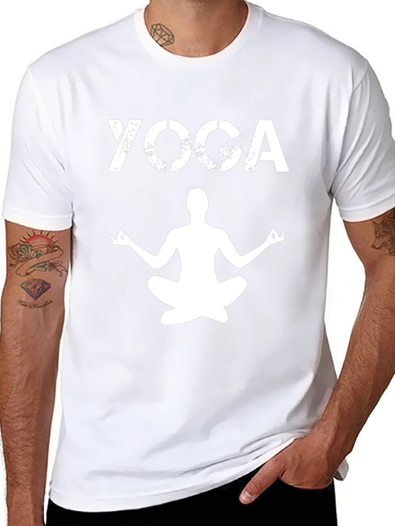 Yoga Pose T-Shirt - Relax & Meditate