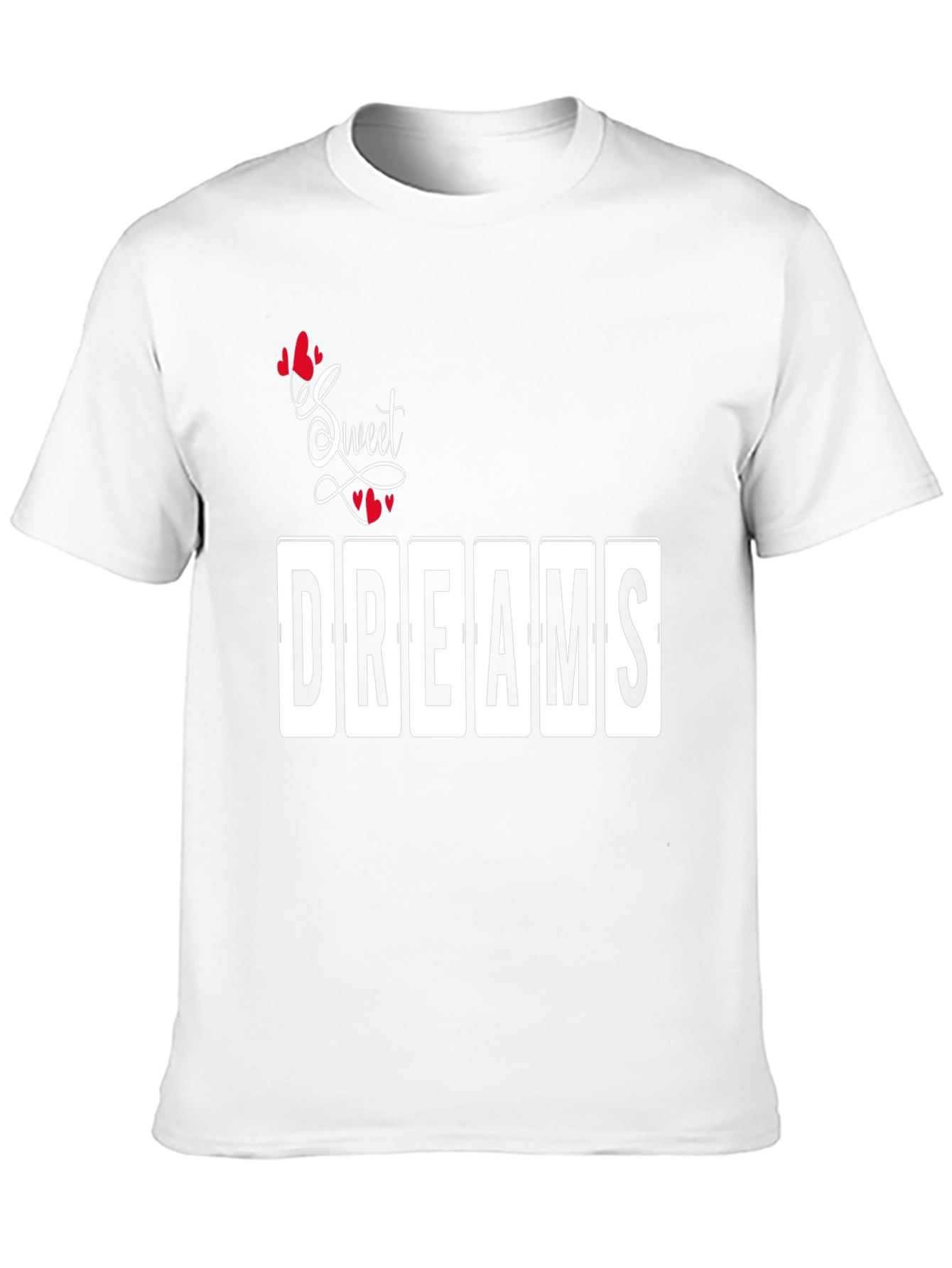 Sweet Dreams Graphic Print Tee - Black