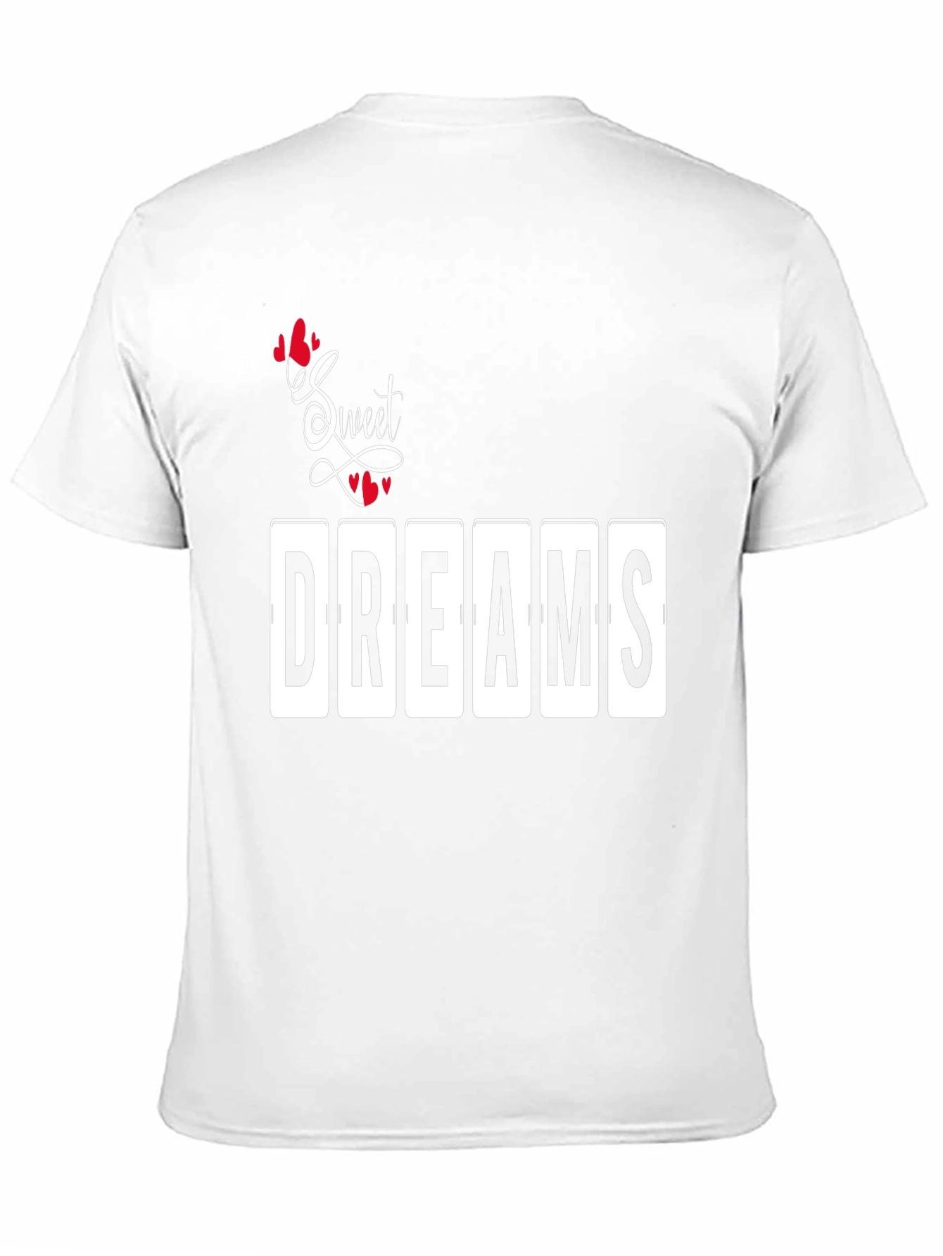 Sweet Dreams Graphic Print Tee - Black