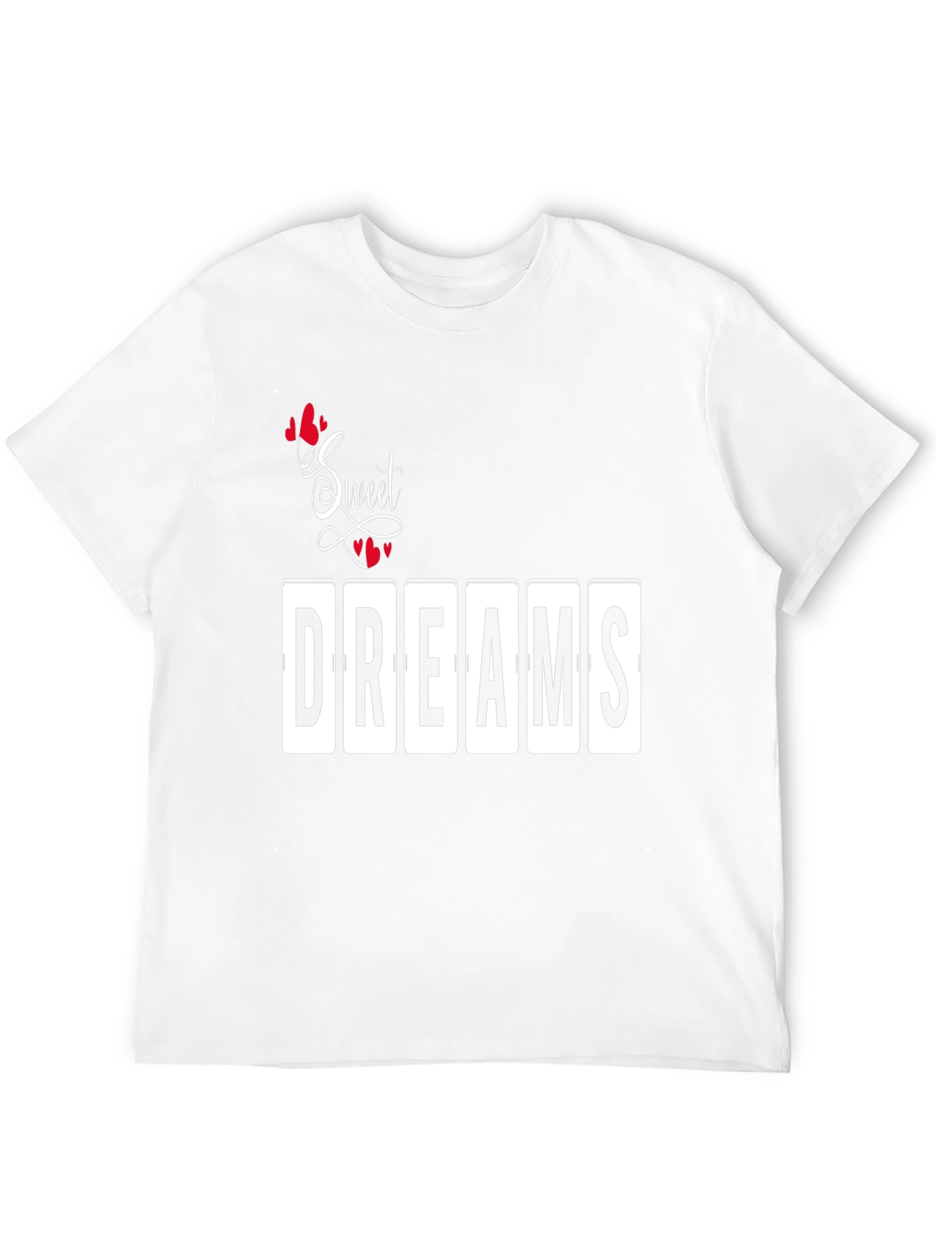 Sweet Dreams Graphic Print Tee - Black