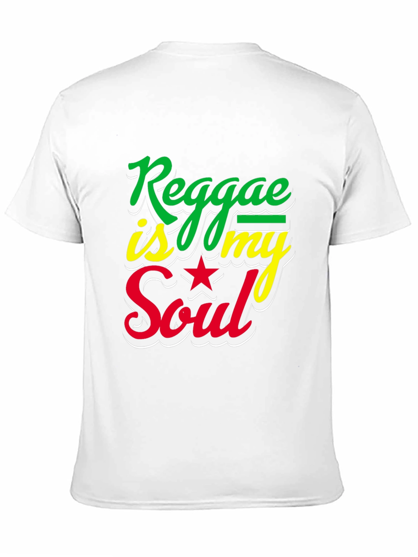 Reggae Is My Soul Graphic T-Shirt