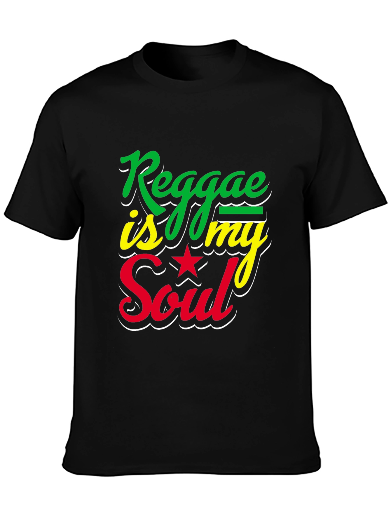Reggae Is My Soul Graphic T-Shirt