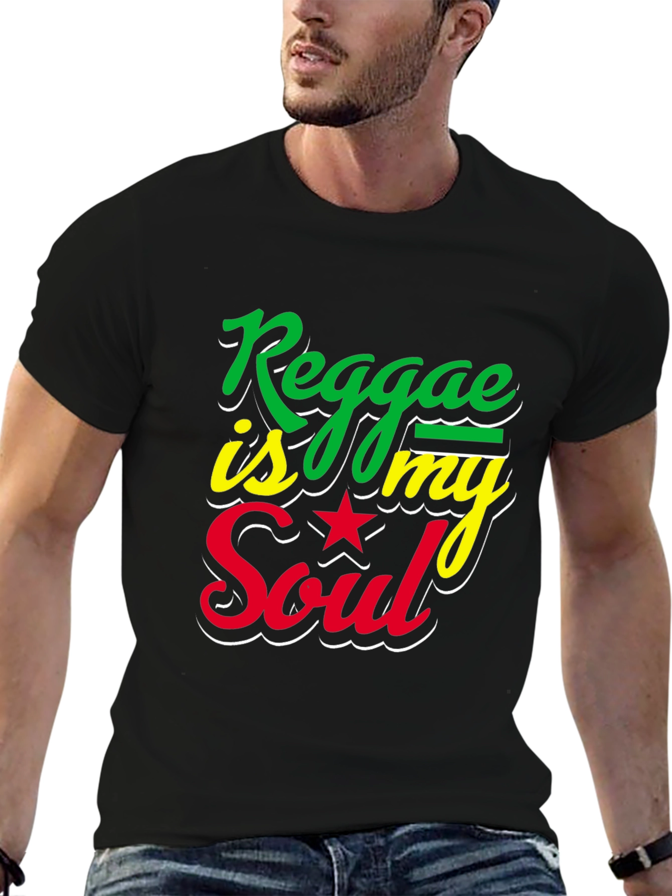 Reggae Is My Soul Graphic T-Shirt
