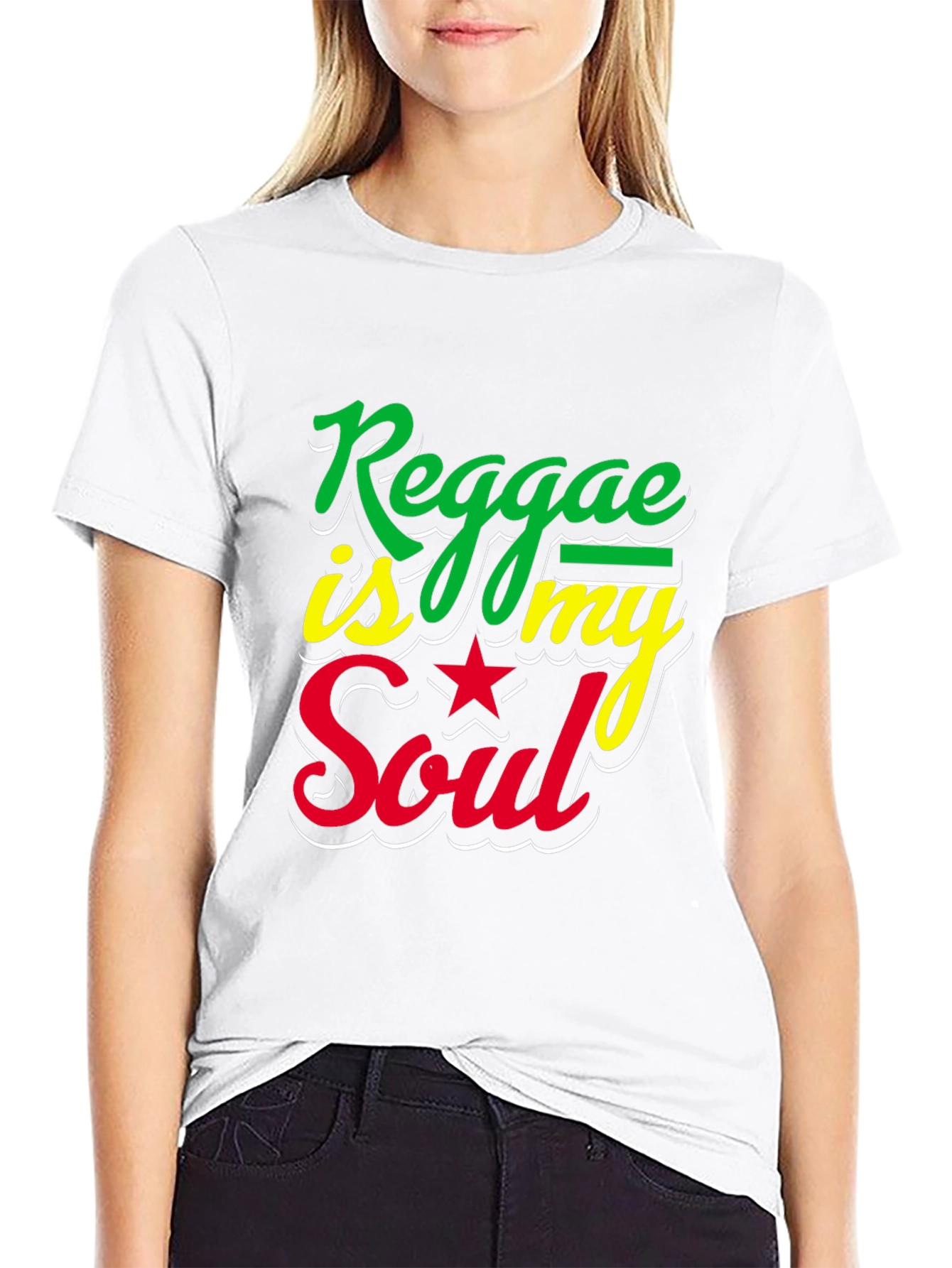 Reggae Is My Soul Graphic T-Shirt