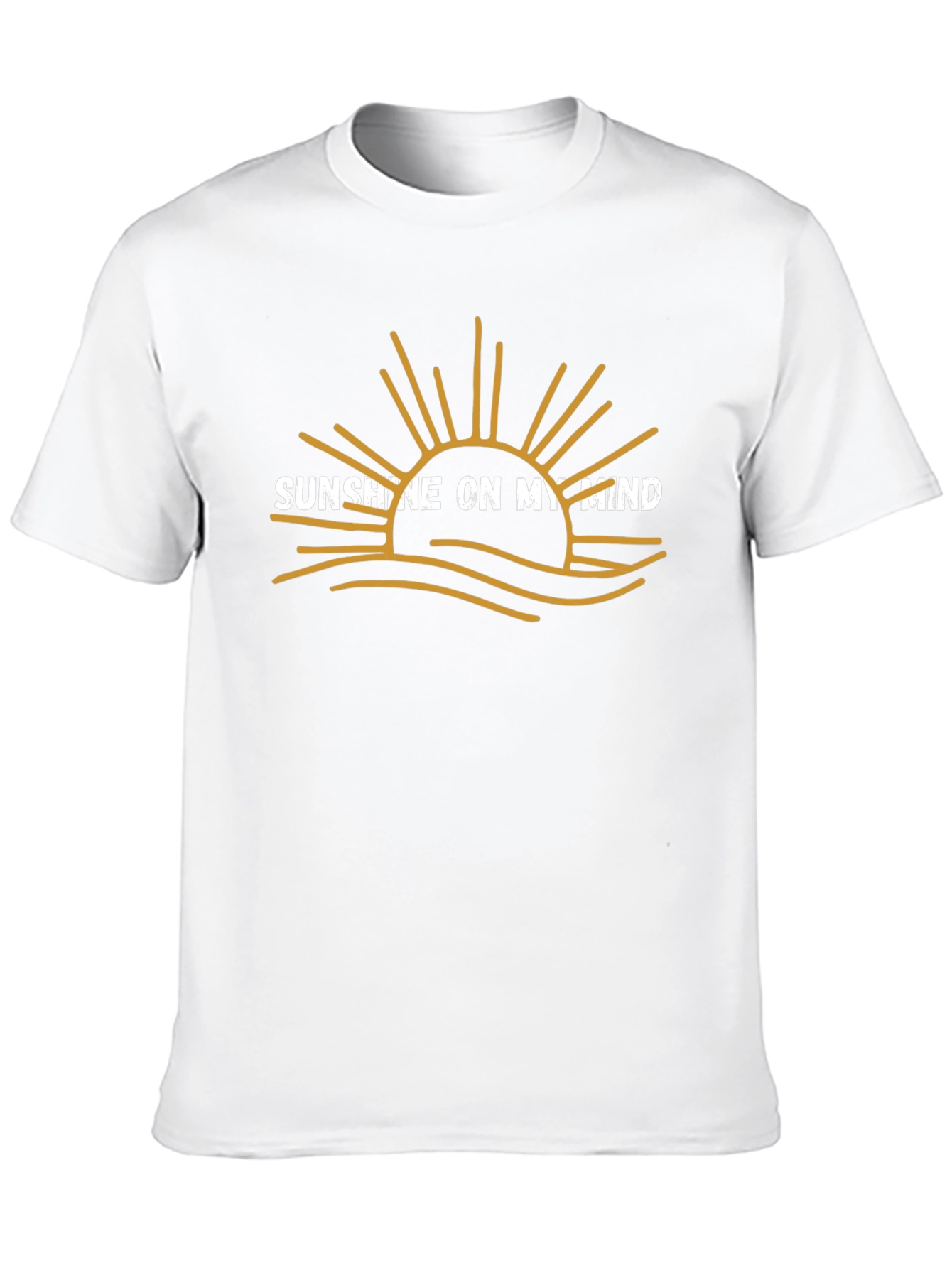 Sunshine on My Mind Black Graphic Tee