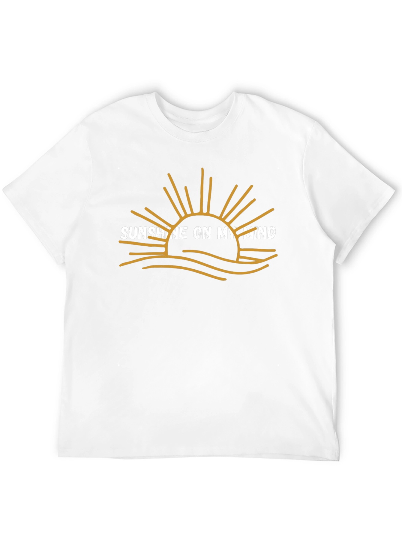 Sunshine on My Mind Black Graphic Tee