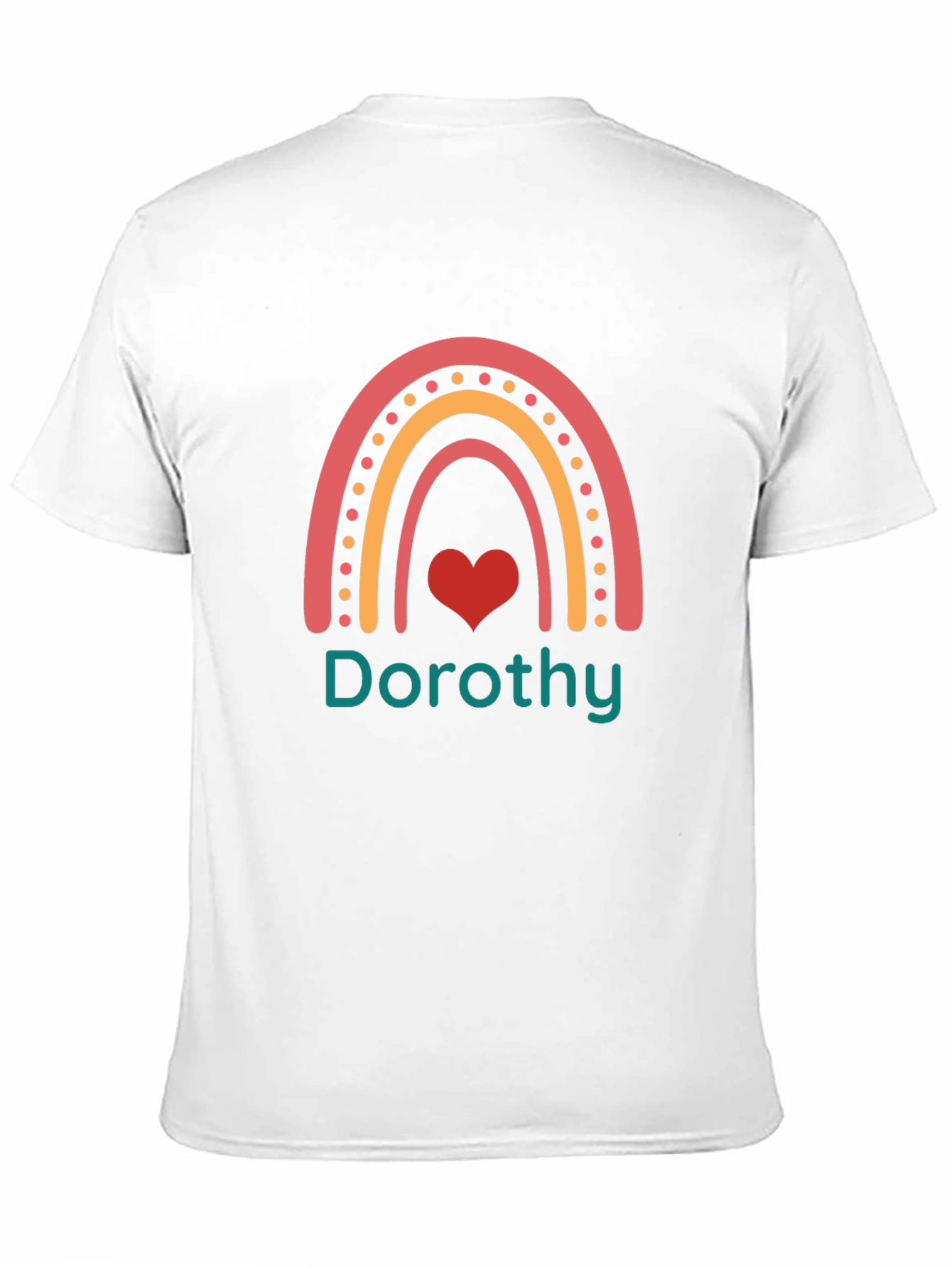 Dorothy Rainbow Graphic Tee - Trendy Black T-Shirt