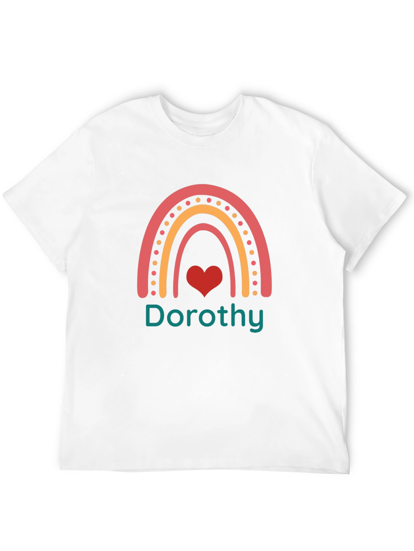 Dorothy Rainbow Graphic Tee - Trendy Black T-Shirt