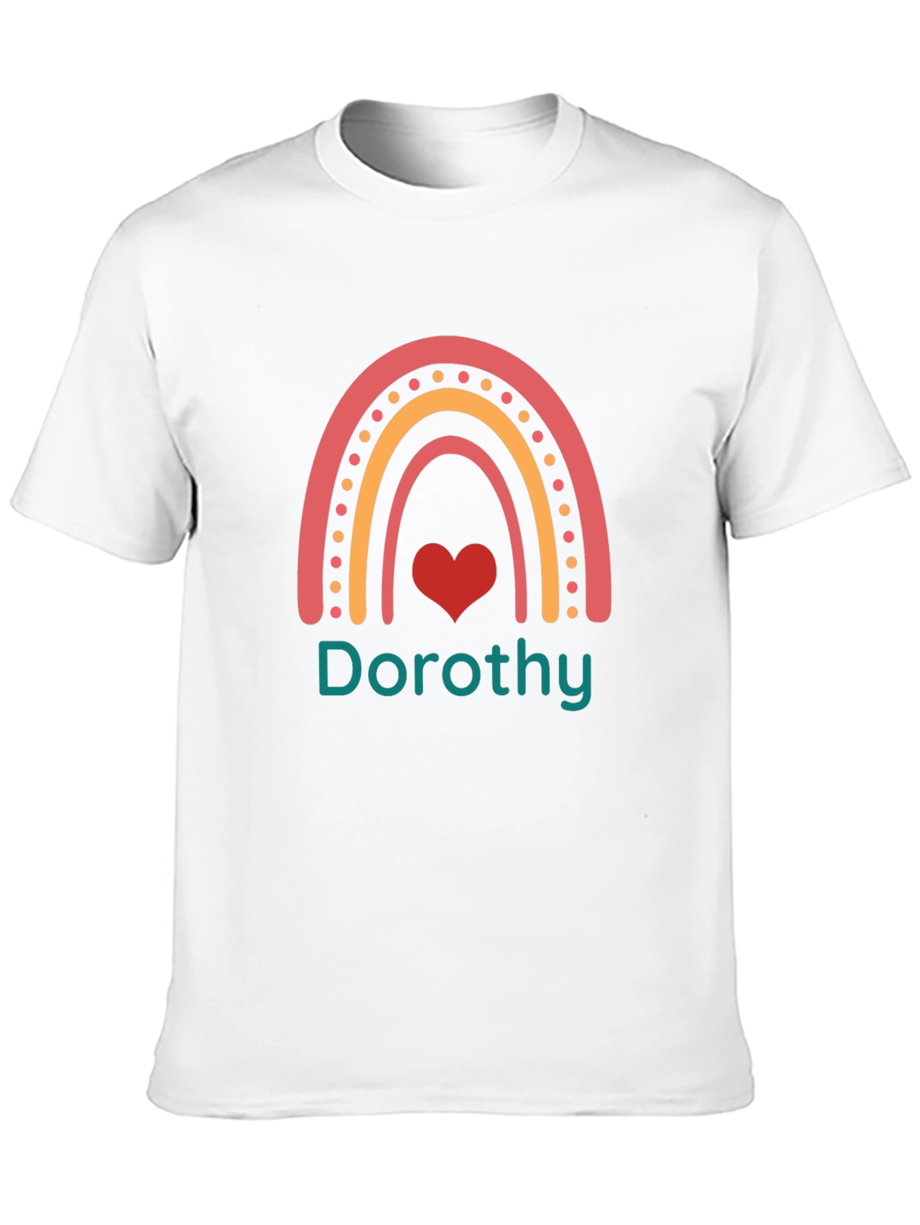 Dorothy Rainbow Graphic Tee - Trendy Black T-Shirt