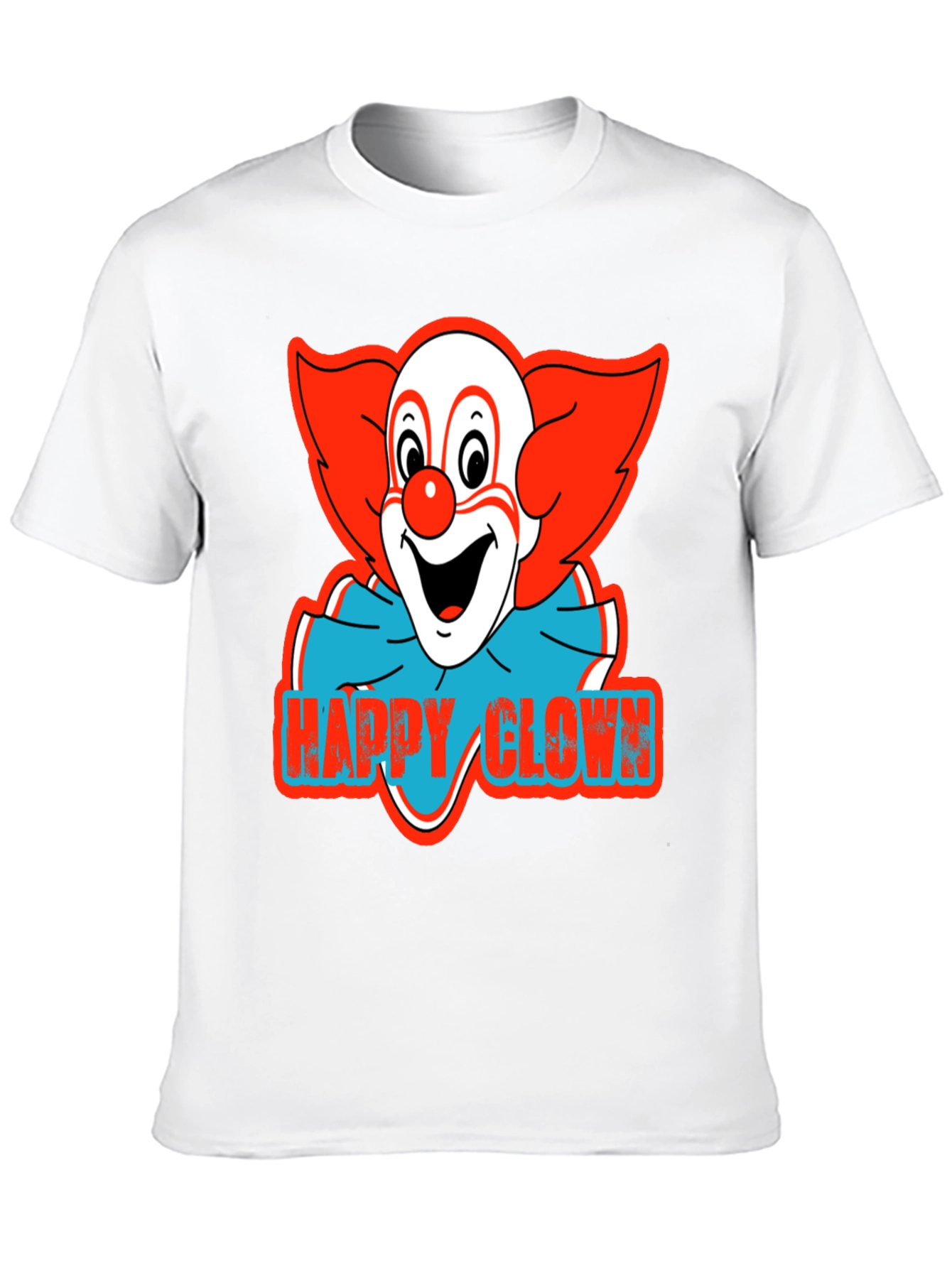 Happy Clown Graphic Tee - Classic Clown Shirt