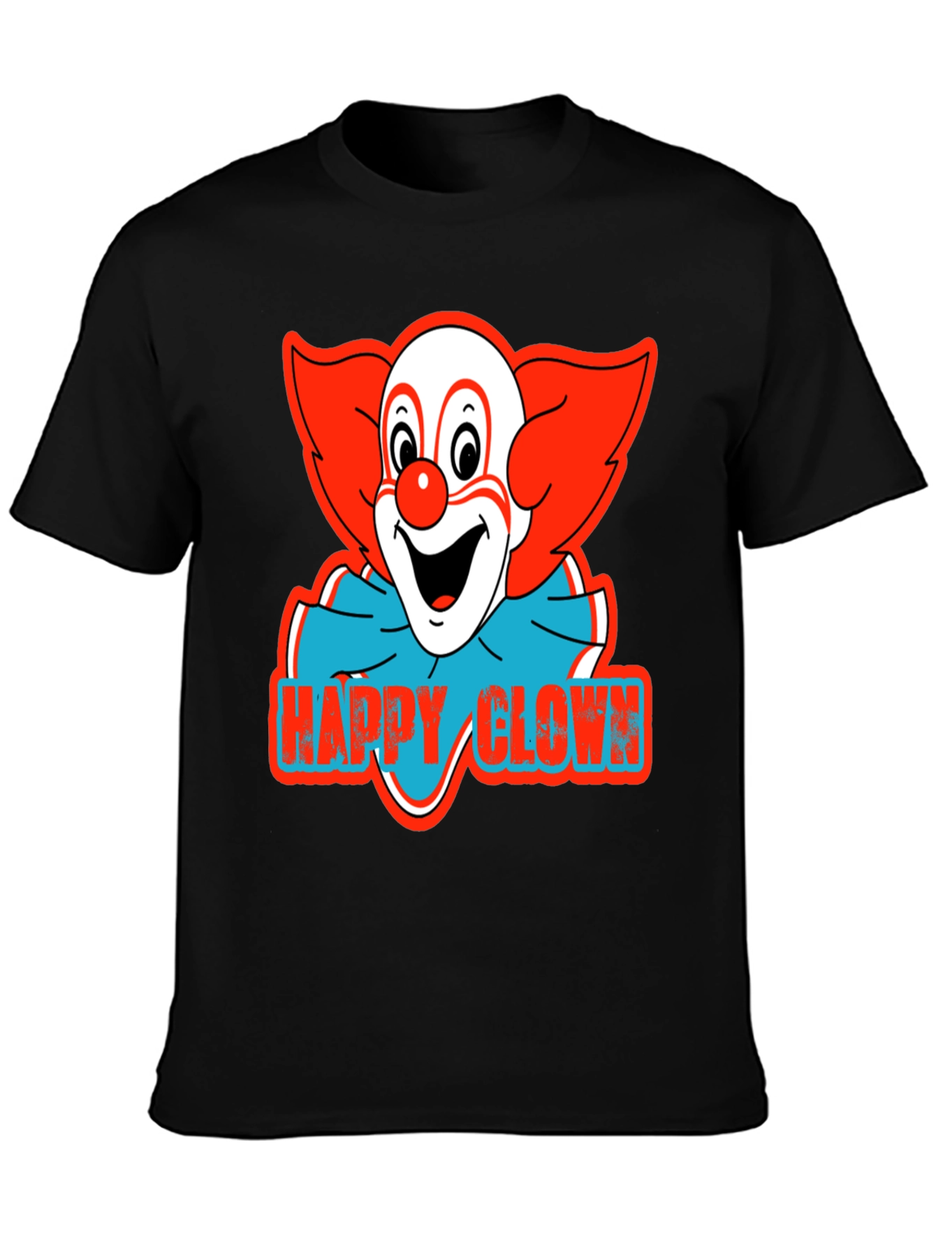 Happy Clown Graphic Tee - Classic Clown Shirt
