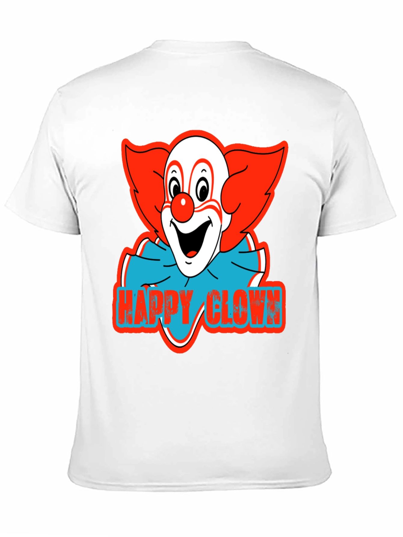 Happy Clown Graphic Tee - Classic Clown Shirt