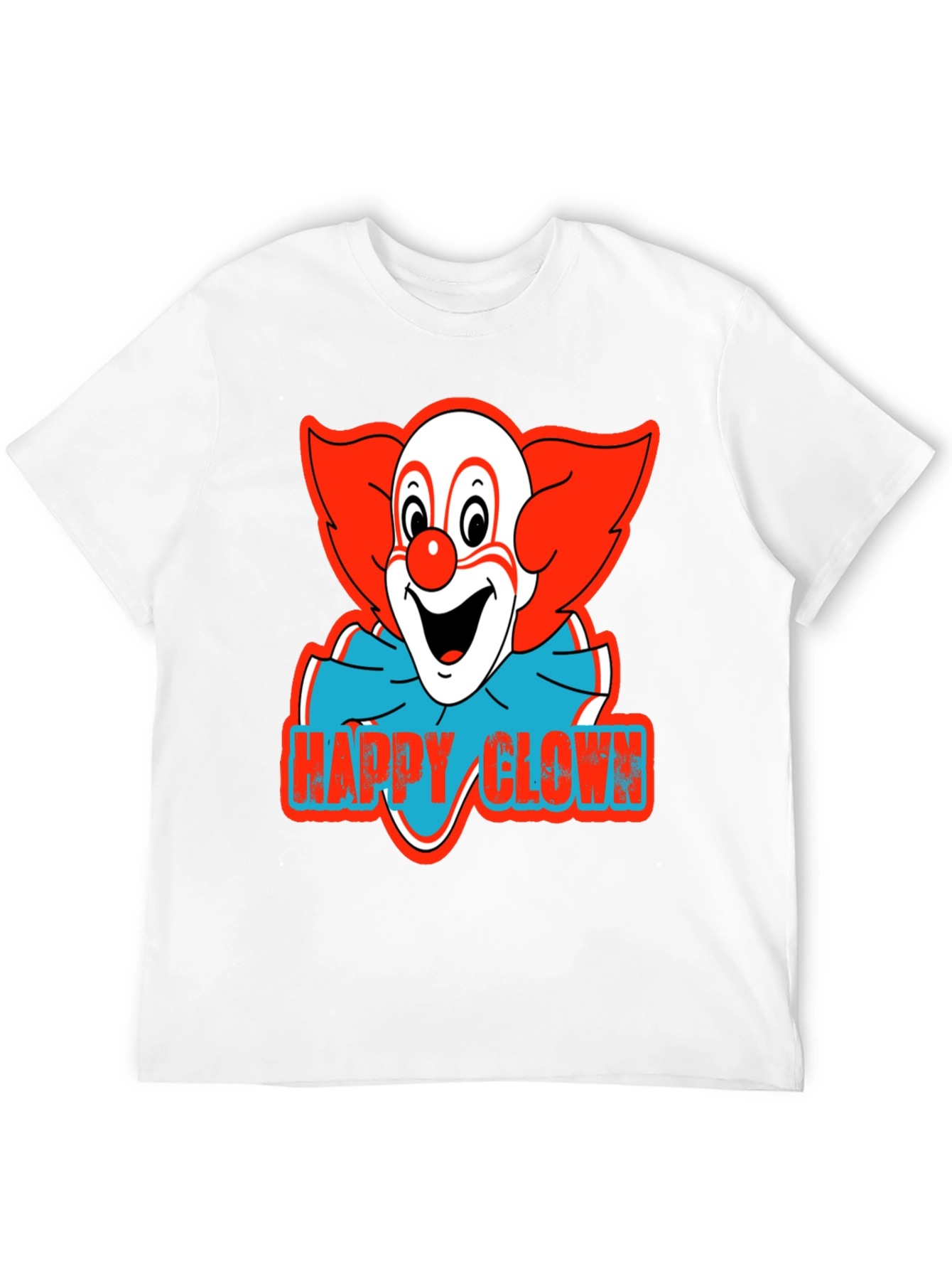Happy Clown Graphic Tee - Classic Clown Shirt