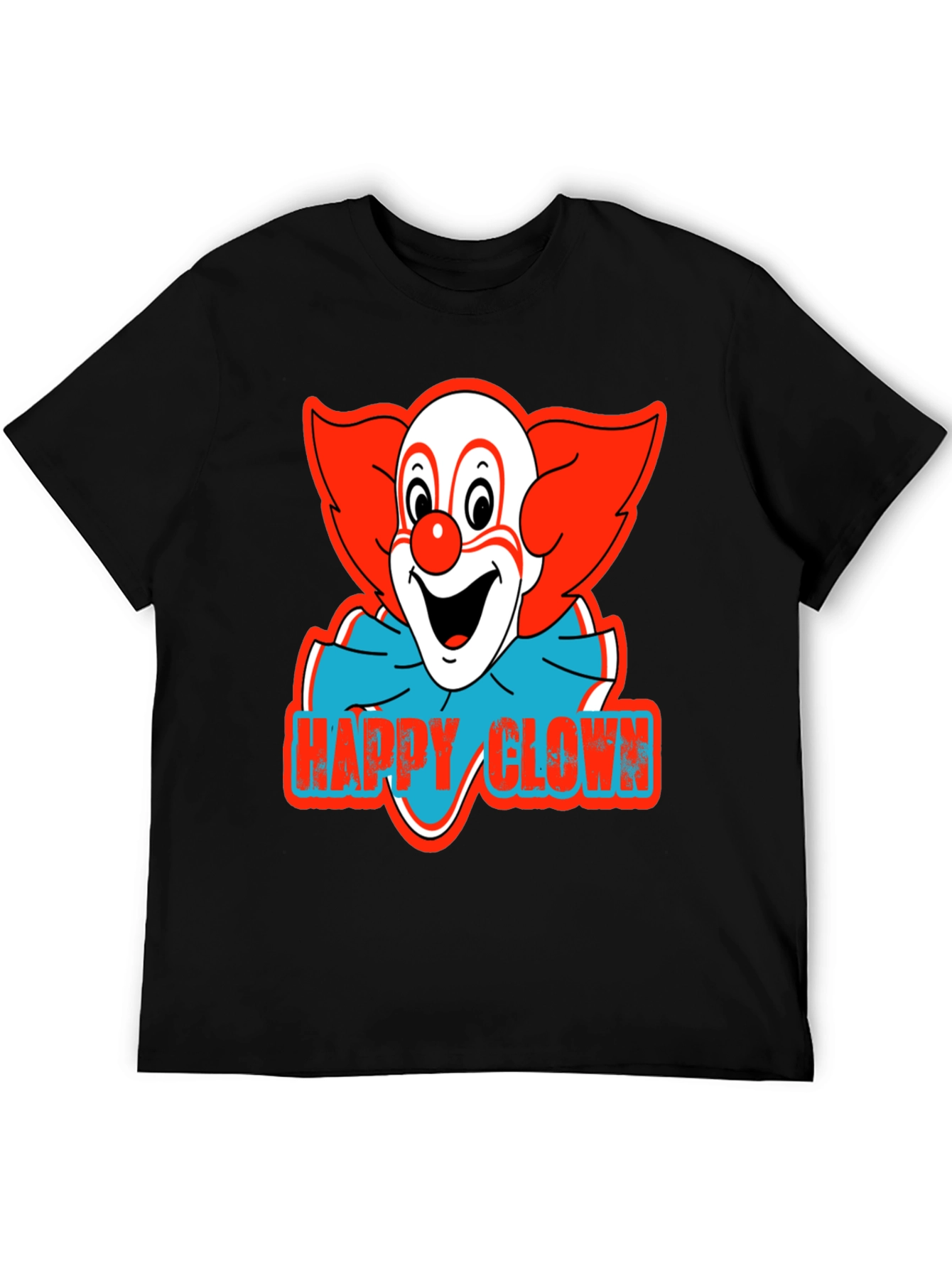 Happy Clown Graphic Tee - Classic Clown Shirt