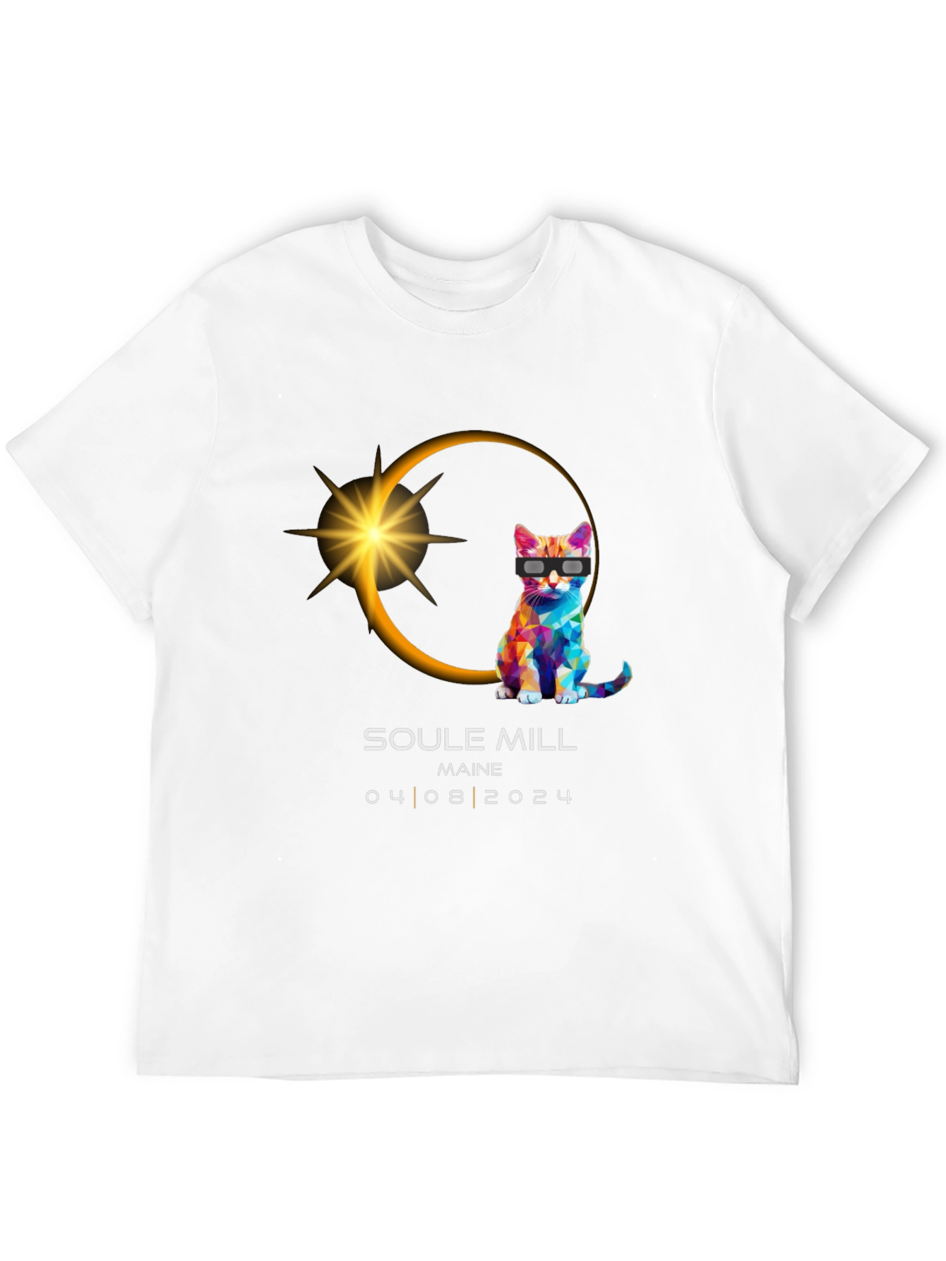 Soule Mill Maine Eclipse Cat T-Shirt