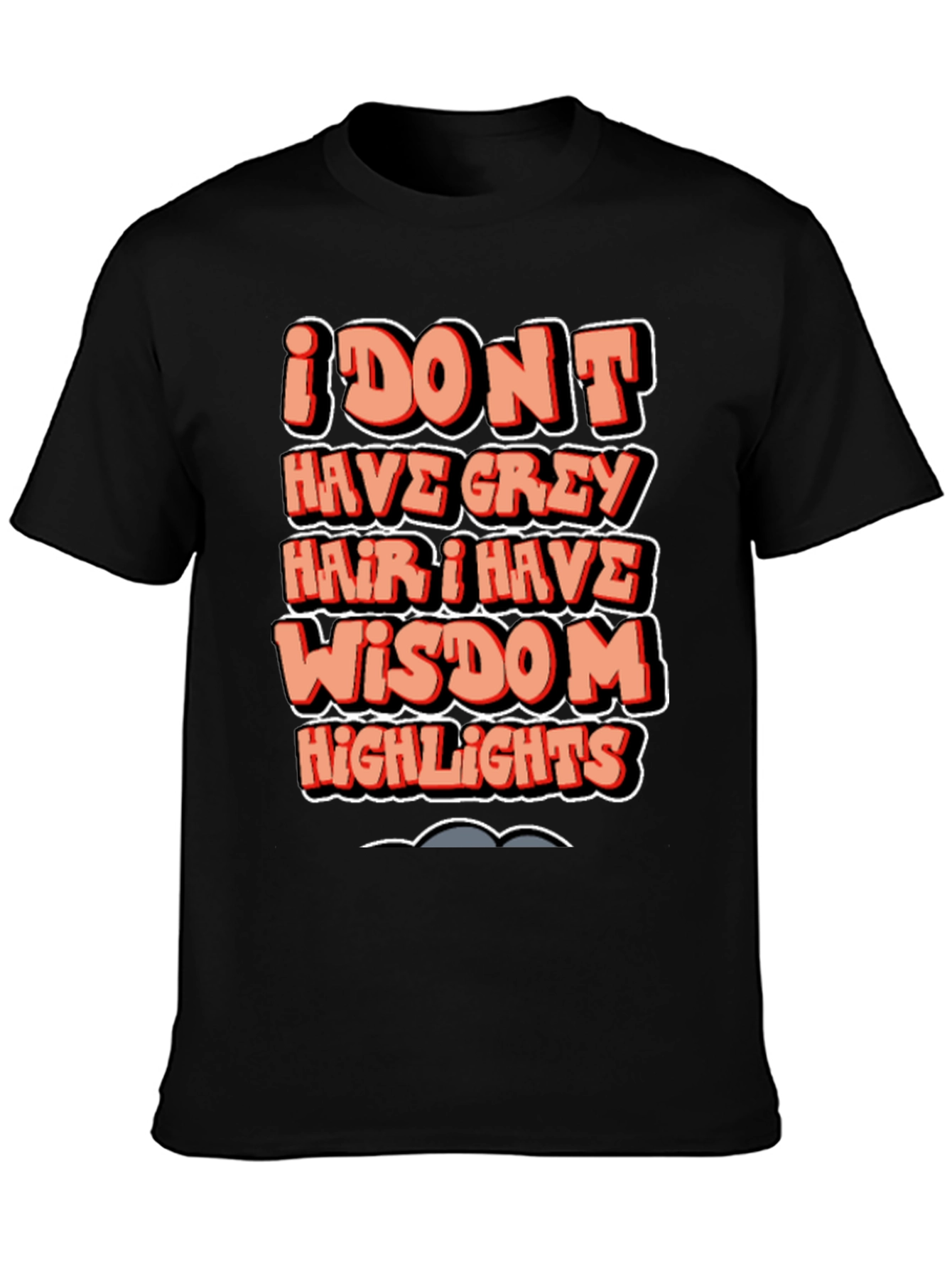 Funny Wisdom Highlights Graphic T-Shirt