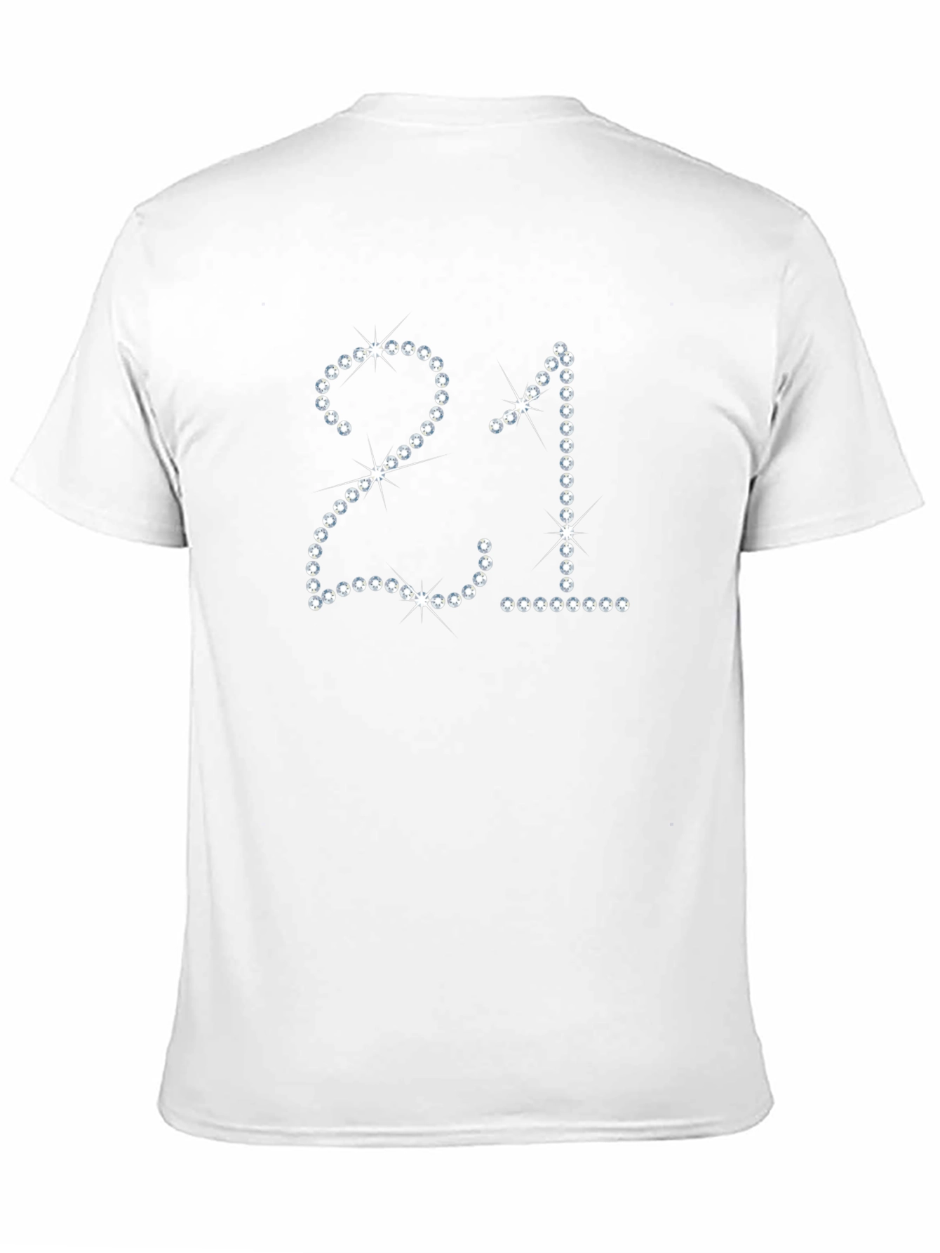 Sparkling 21st Birthday T-Shirt