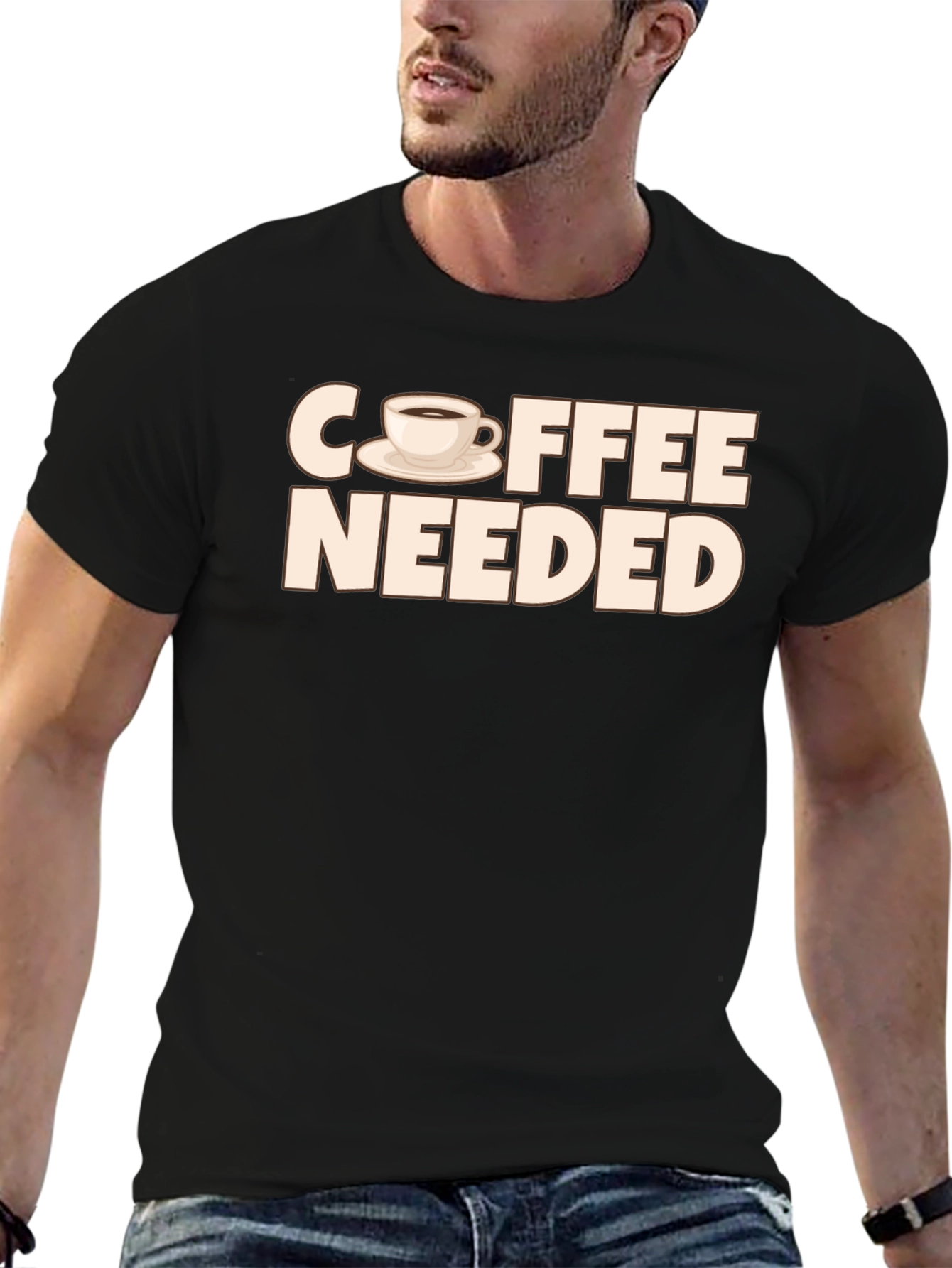 Coffee Needed T-Shirt - Unisex Crew Neck Tee