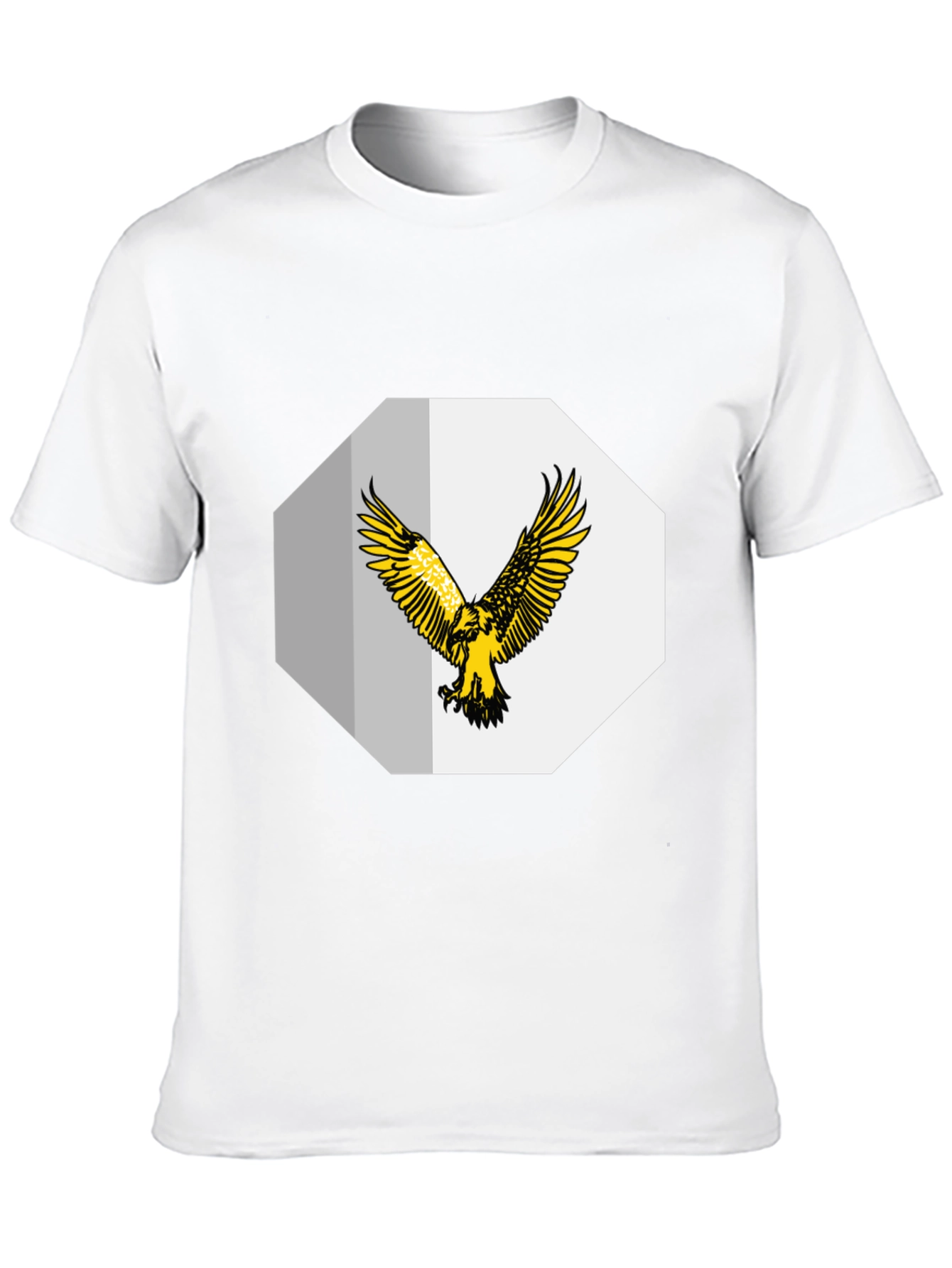 Eagle Graphic Tee - Stylish Mens Black T-Shirt