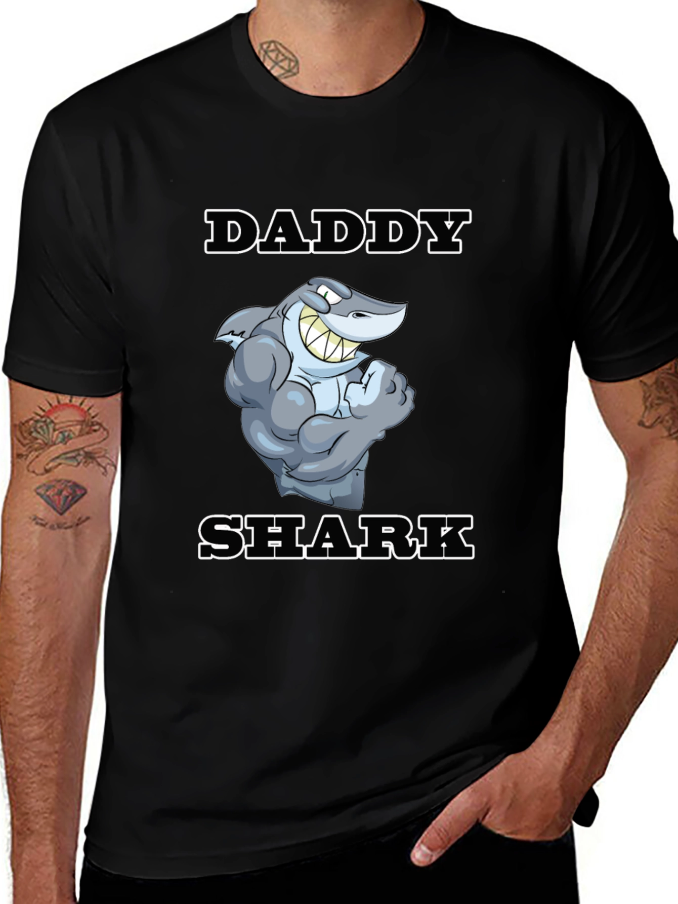 Daddy Shark Graphic T-Shirt - Fun & Stylish