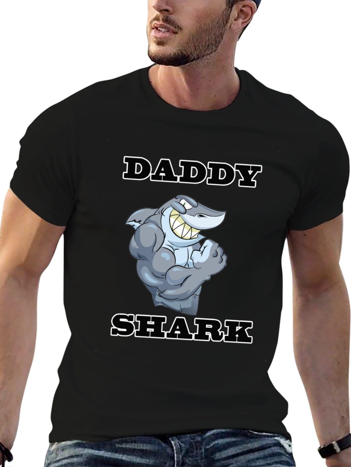 Daddy Shark Graphic T-Shirt - Fun & Stylish
