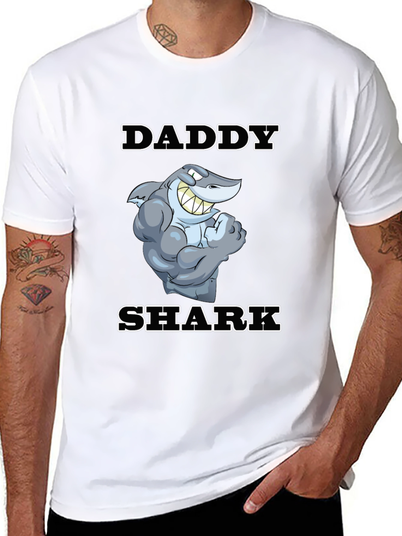 Daddy Shark Graphic T-Shirt - Fun & Stylish