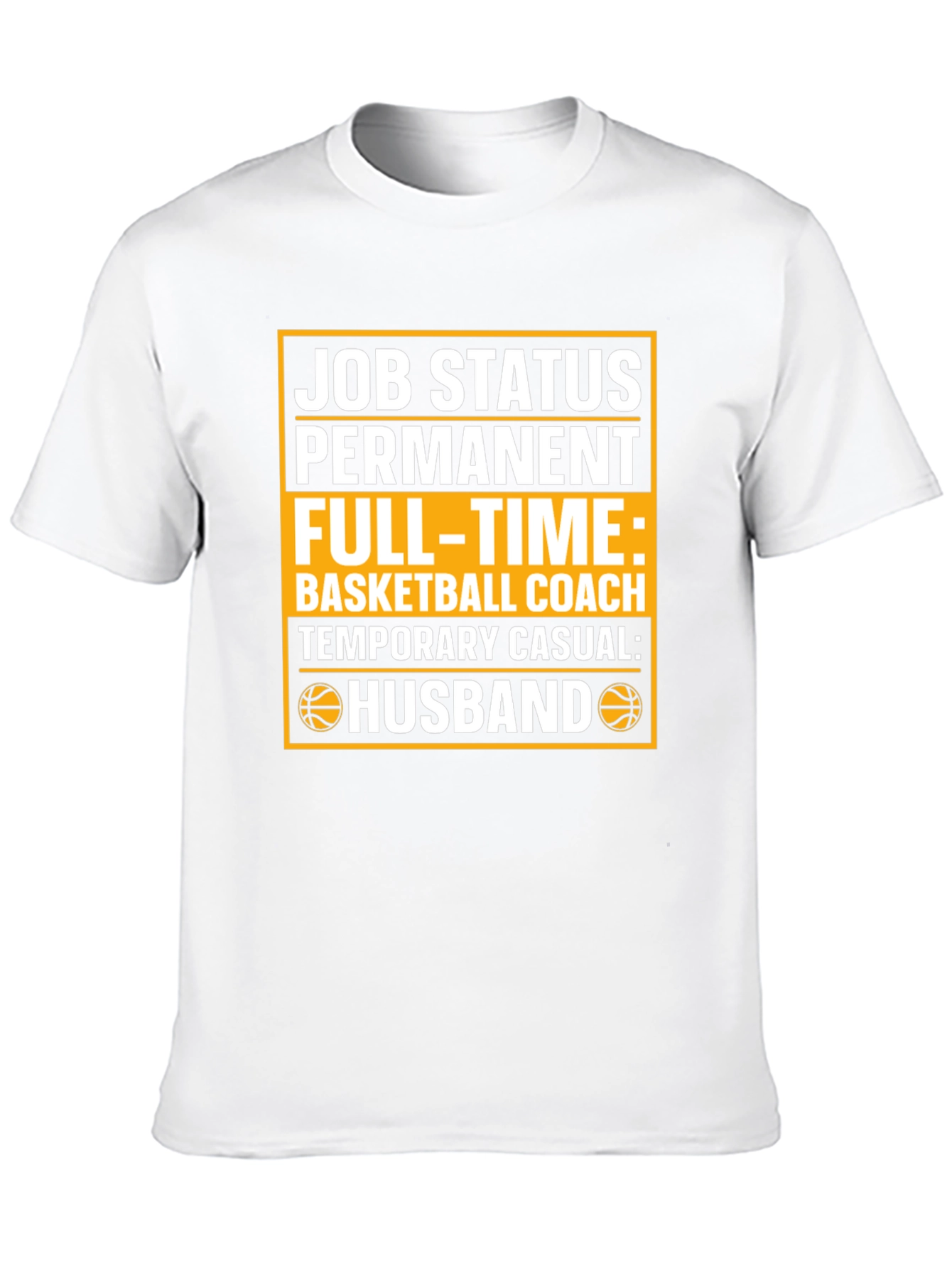 Husband Basketball Coach Graphic T-Shirt