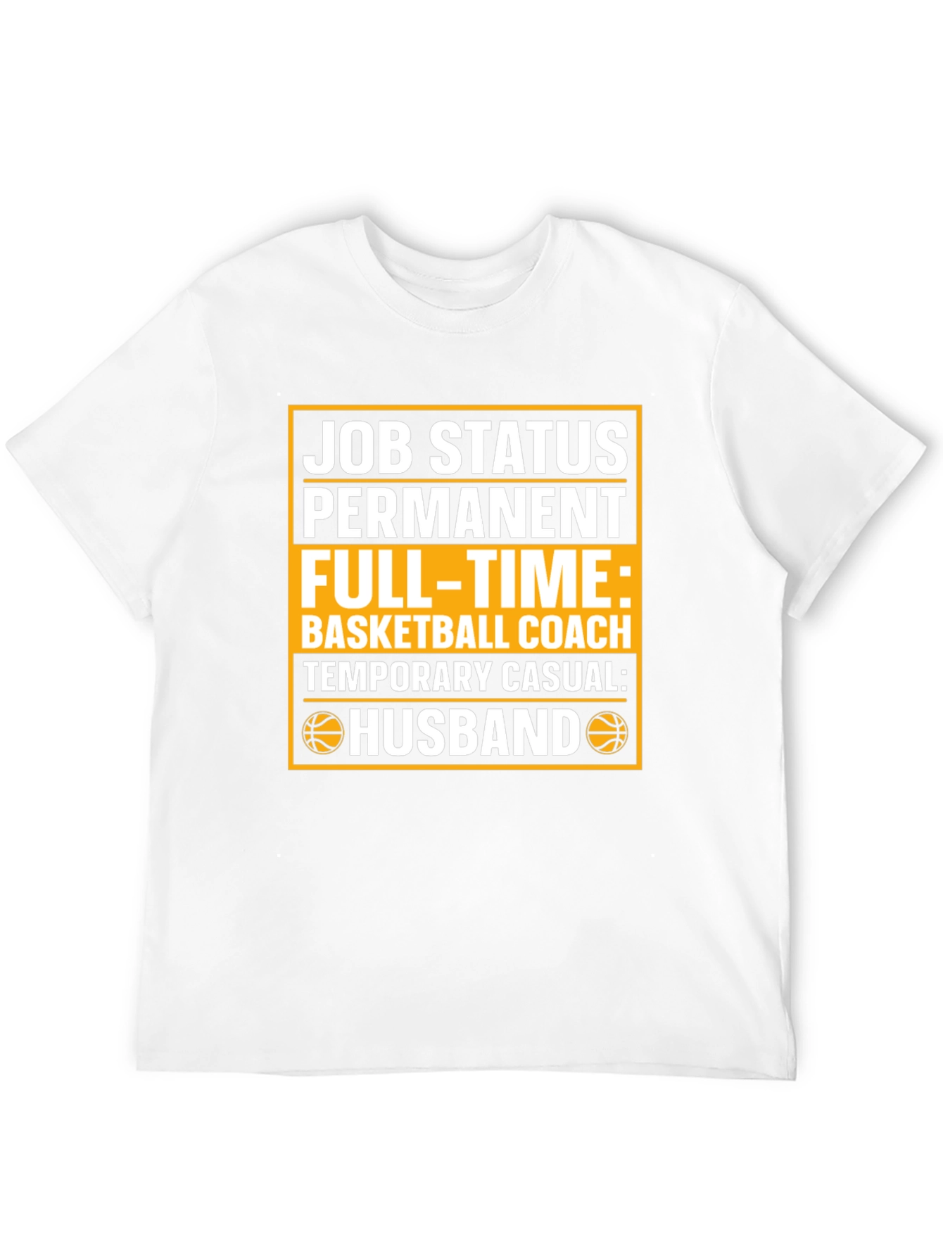 Husband Basketball Coach Graphic T-Shirt