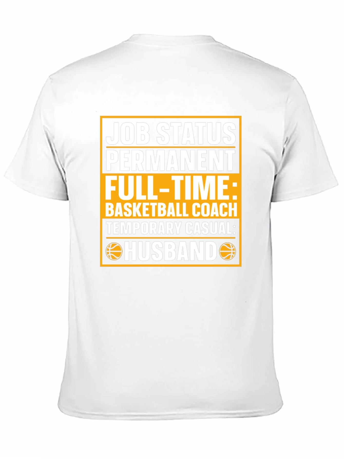 Husband Basketball Coach Graphic T-Shirt