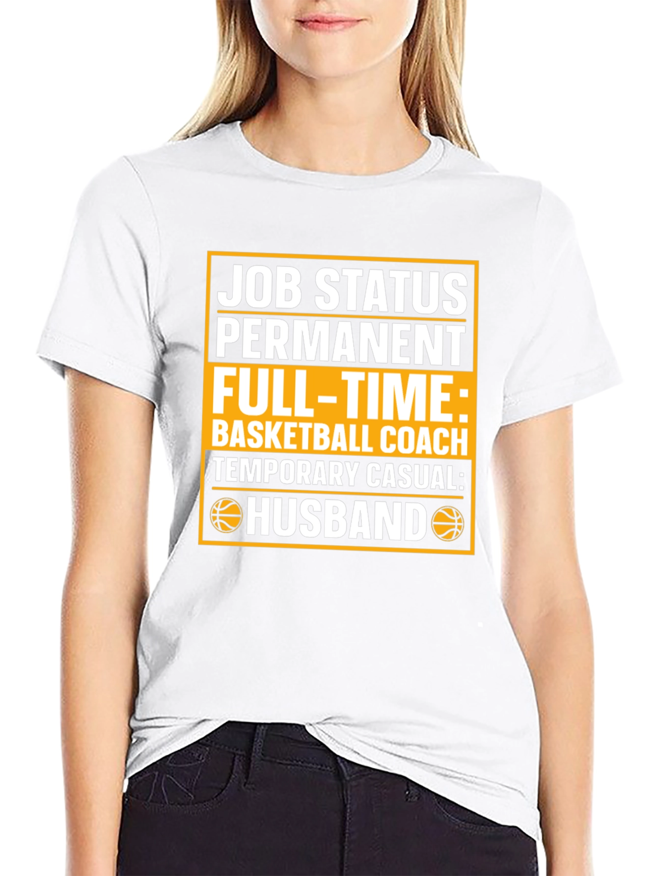 Husband Basketball Coach Graphic T-Shirt