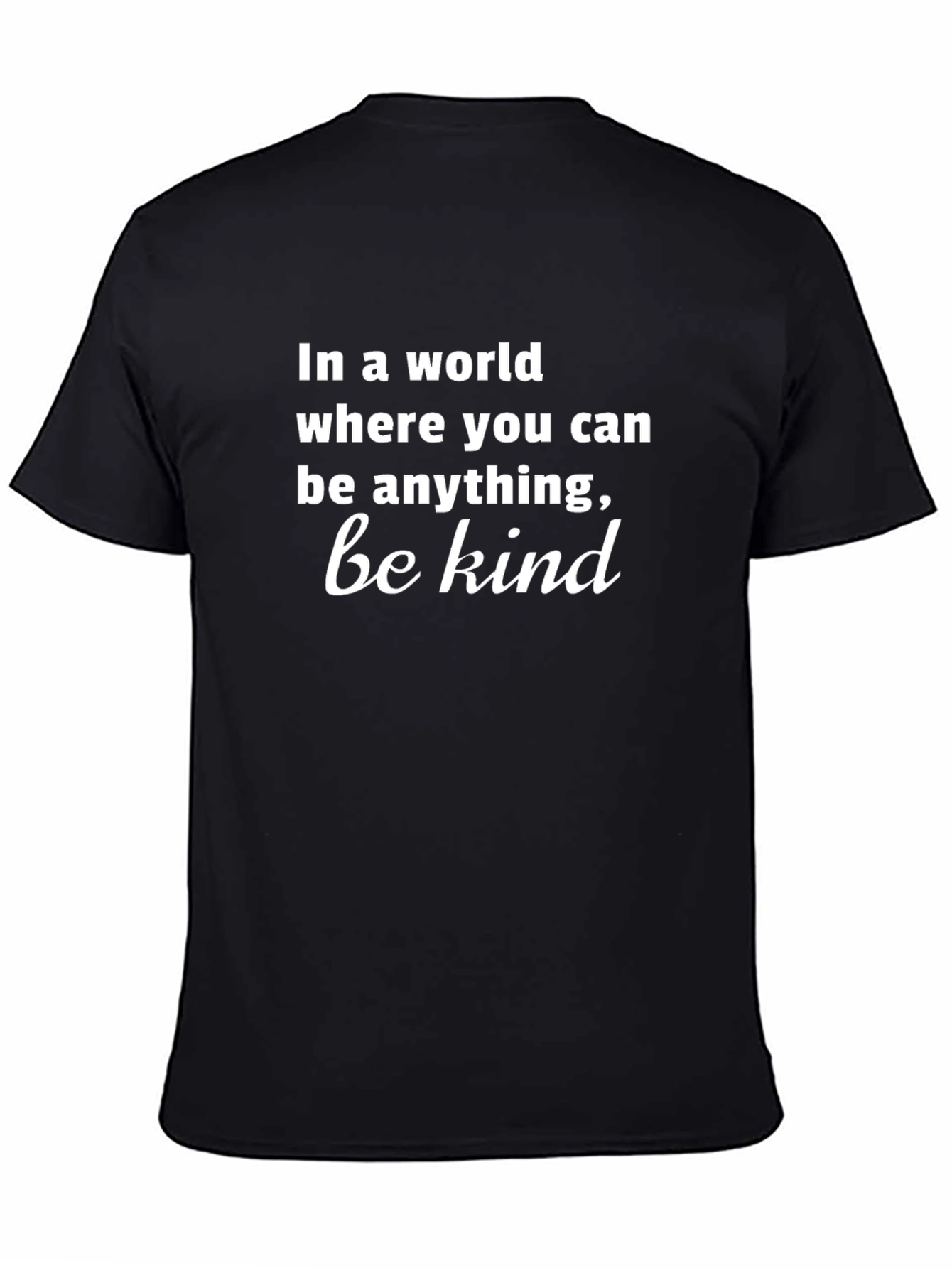 Be Kind Graphic Tee - Black T-Shirt