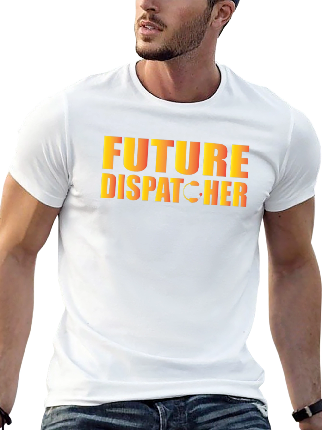 Future Dispatcher T-Shirt - Black Graphic Tee