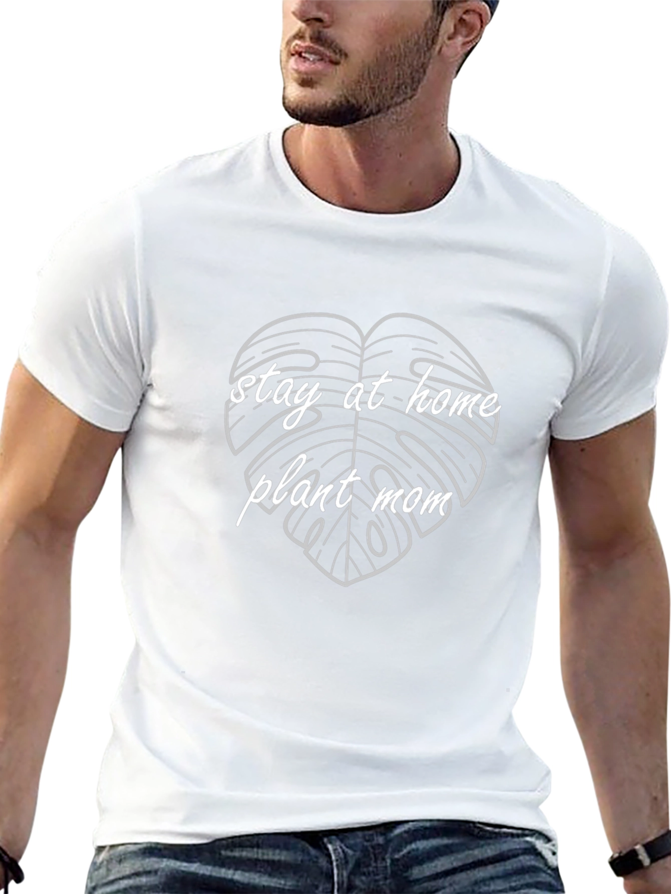Stay at Home Plant Mom Graphic T-Shirt