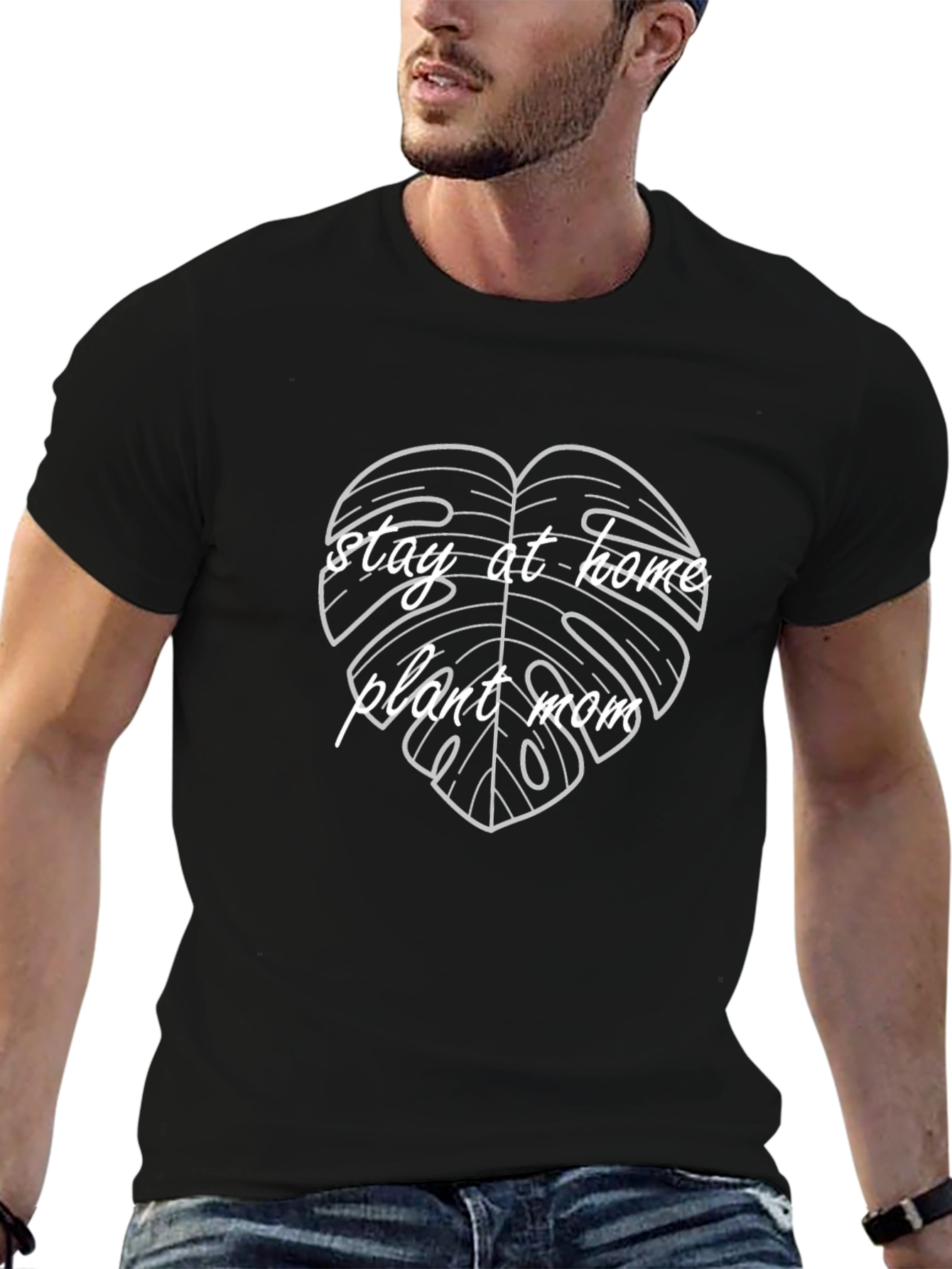 Stay at Home Plant Mom Graphic T-Shirt