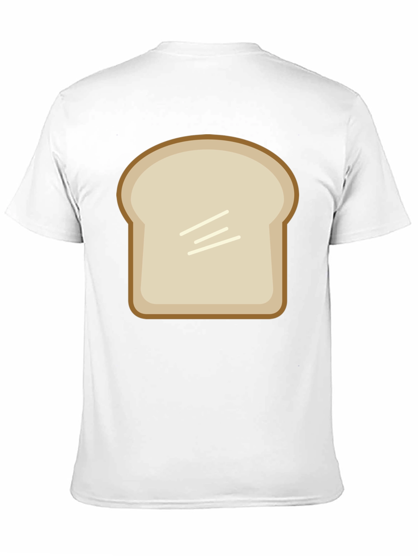 Funny Slice of Toast Graphic T-Shirt