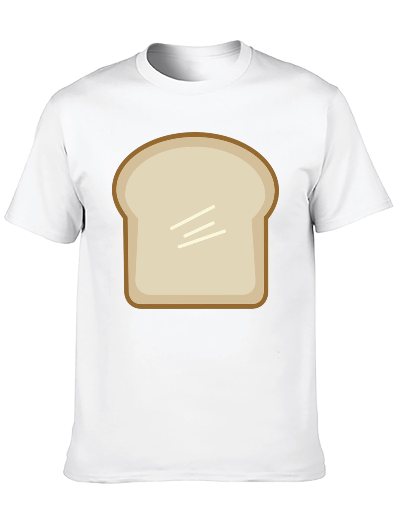 Funny Slice of Toast Graphic T-Shirt